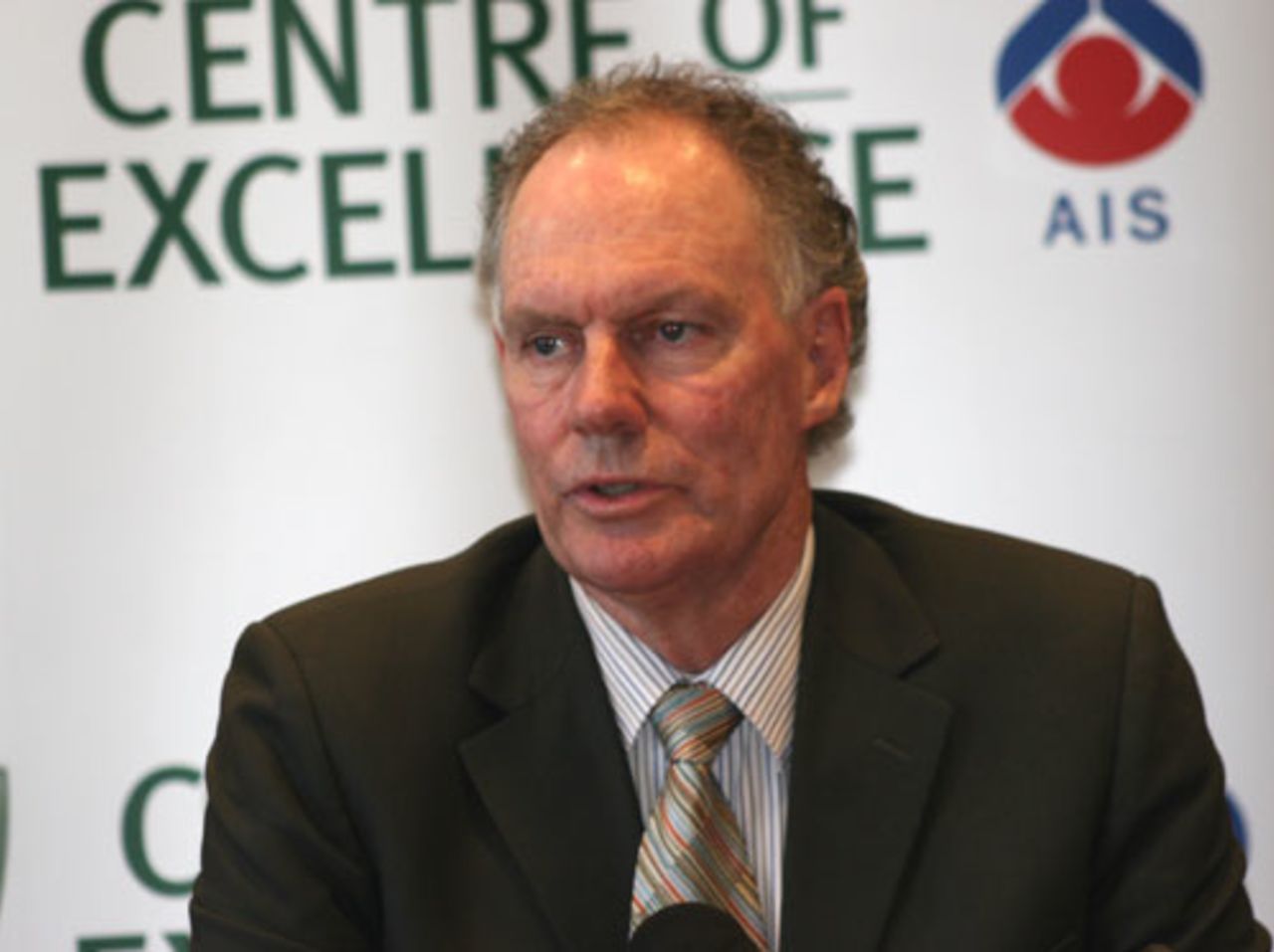 Greg Chappell accepts the job as the head coach of the Australian Centre of Excellence, Melbourne, September 3