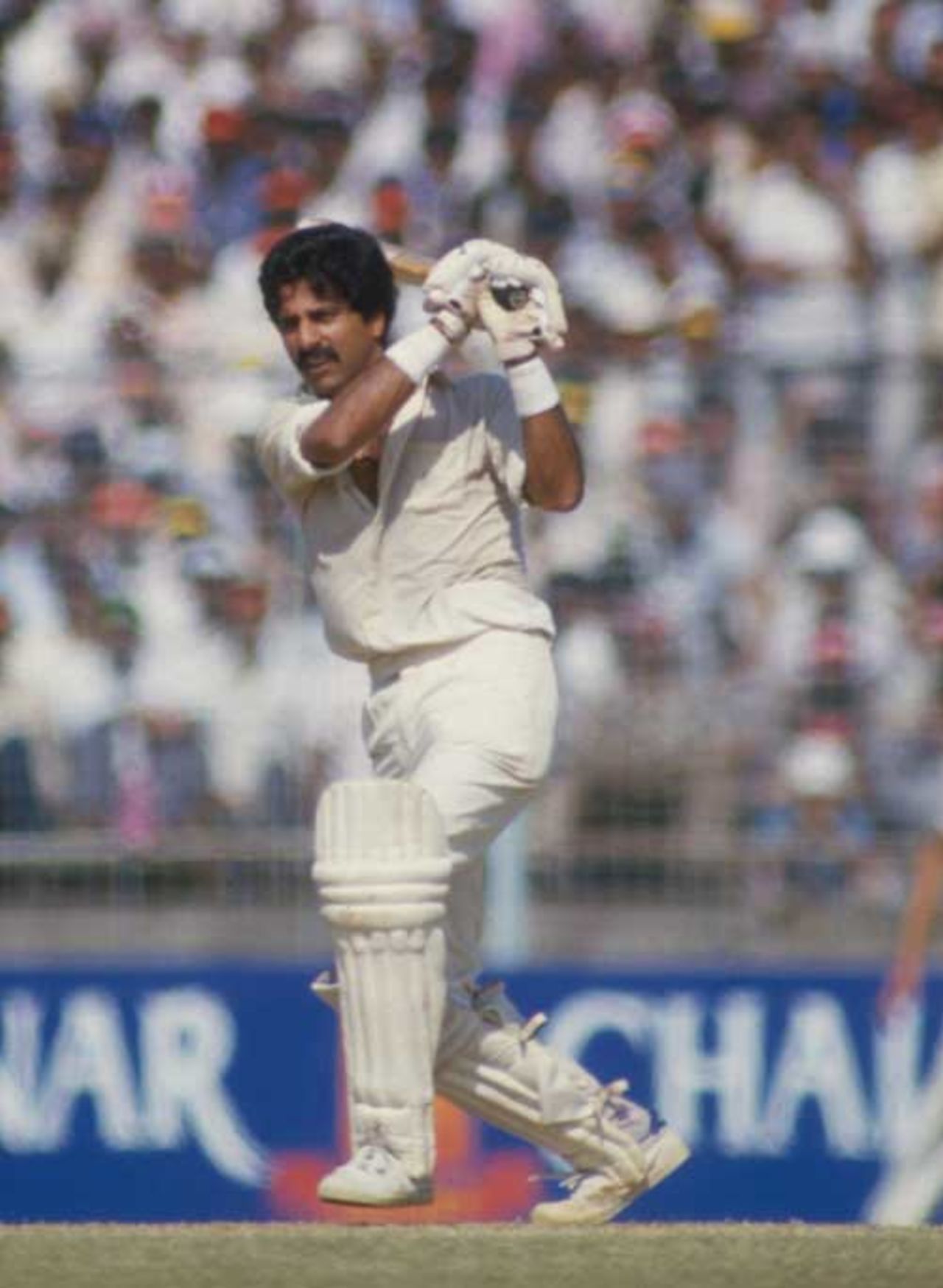 Krishnamachari Srikkanth bats, India v England, first ODI, Pune, 1984