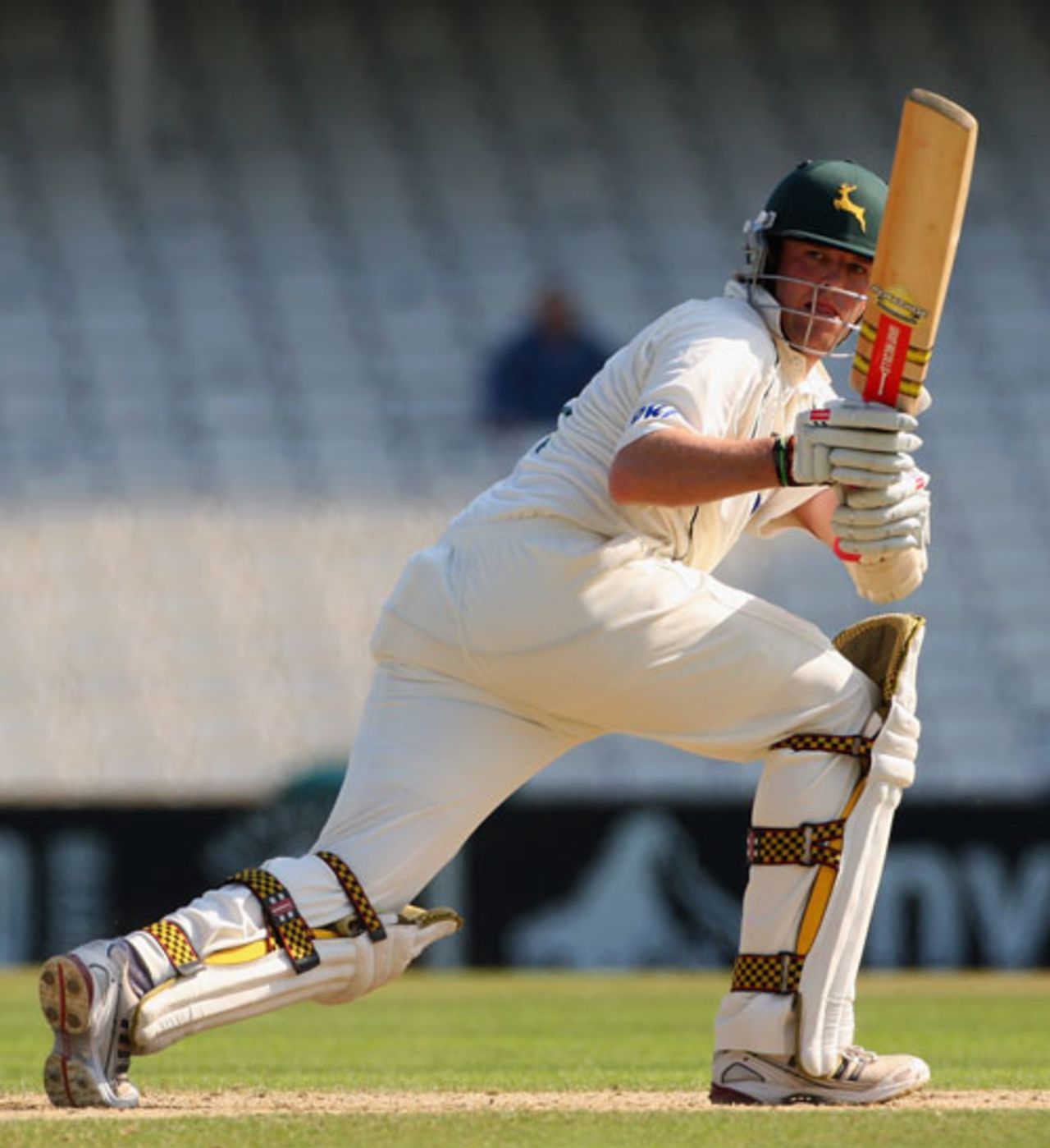 Graeme Swann sweeps on his way to 82, Surrey v Nottinghamshire, The Oval, September 19, 2008