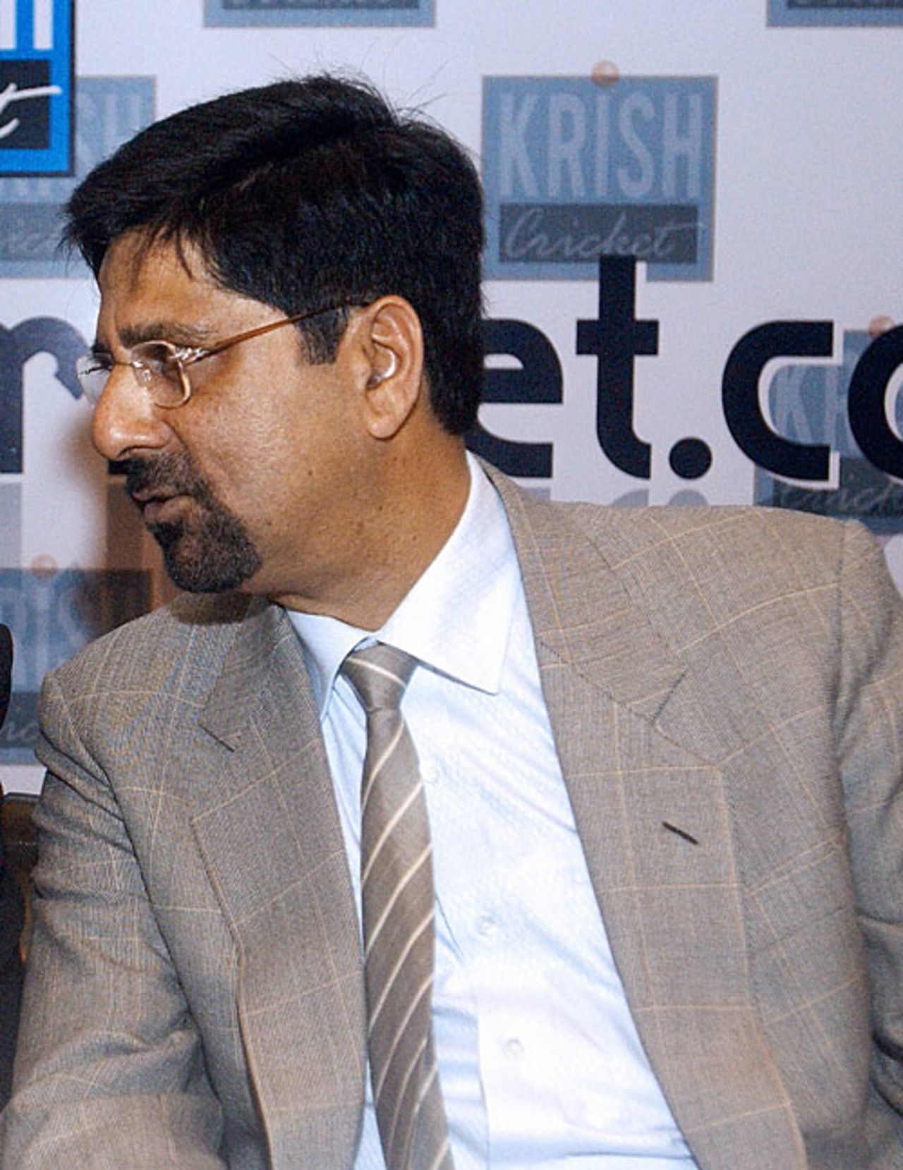 Kris Srikkanth at the launch of a website, New Delhi, May 29, 2006