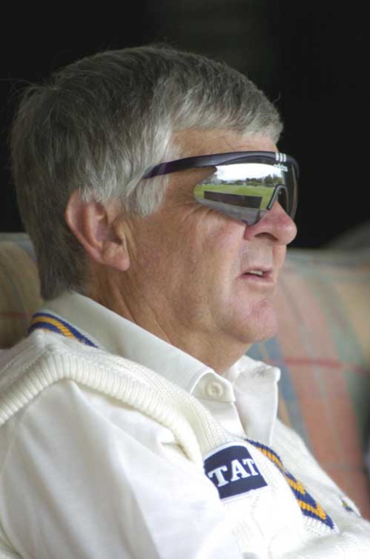 Otago cricket coach Glenn Turner watches his team play against Auckland