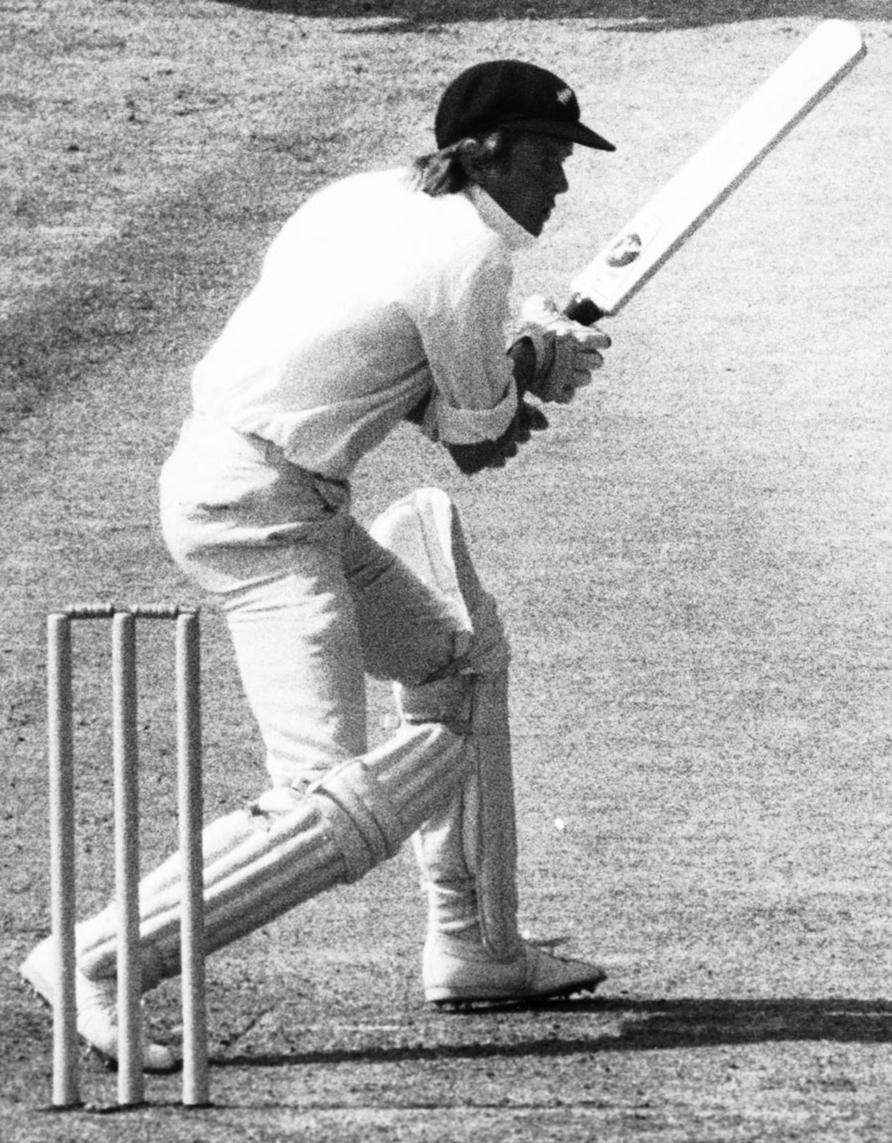 Glenn Turner in action, New Zealand v East Africa, World Cup, June 7, 1975