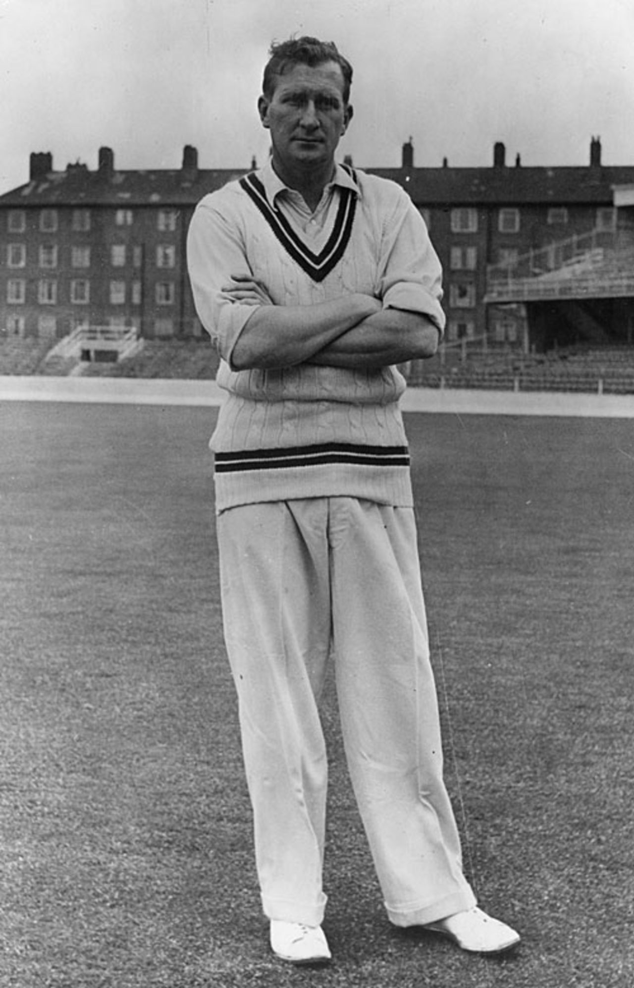 Jim Laker, January 1, 1956