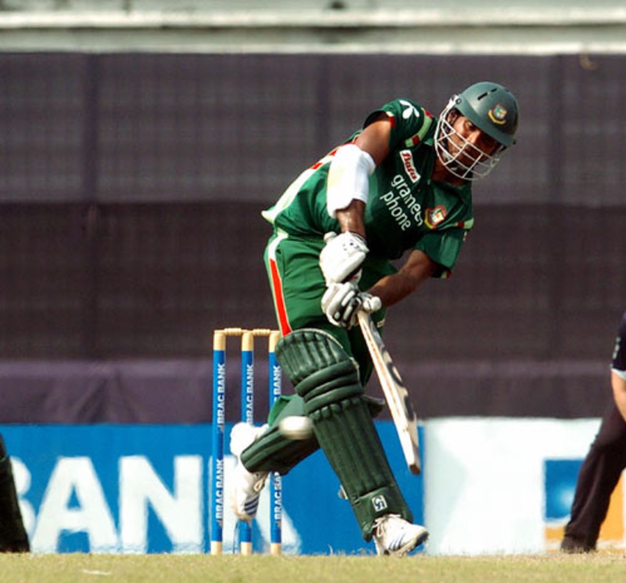 Junaid Siddique more than doubled his career runs tally with an 85, Bangladesh v New Zealand, 1st ODI, Mirpur, October 9, 2008