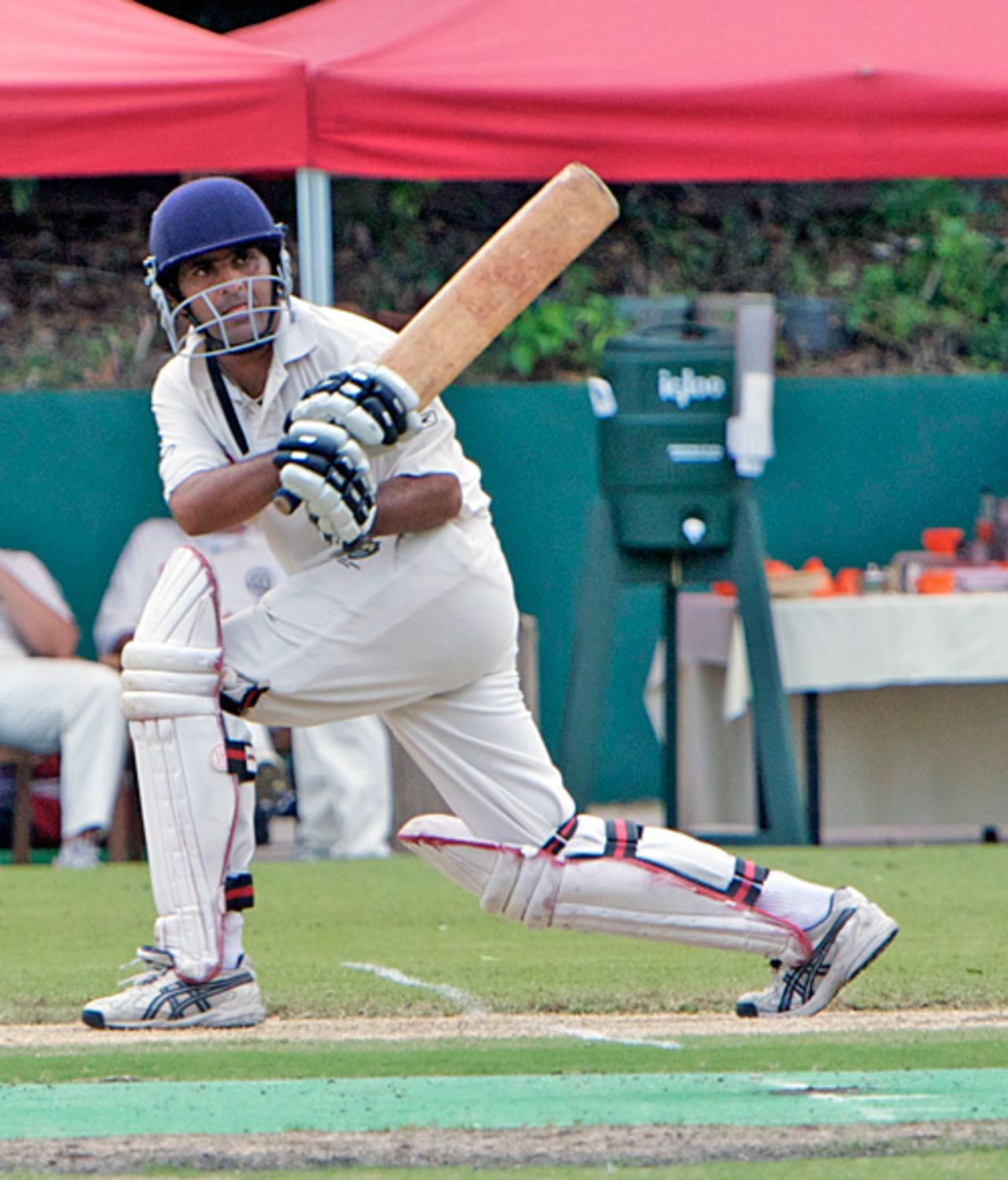 Mukhtar Ahmed batting for CCC against Tartars at KCC -18.10.2008