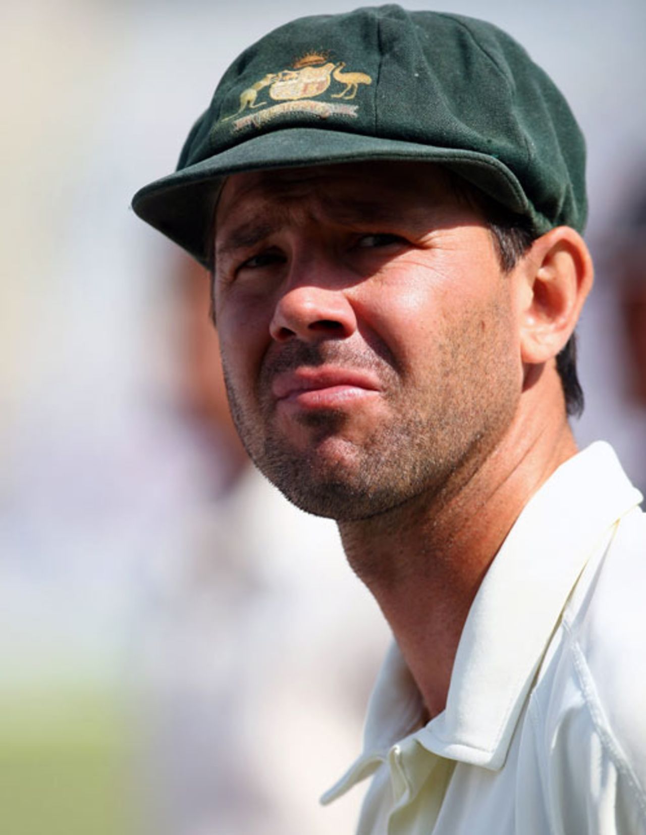 It wasn't a Test to remember for Ricky Ponting, India v Australia, 2nd Test, Mohali, 5th day, October 21, 2008