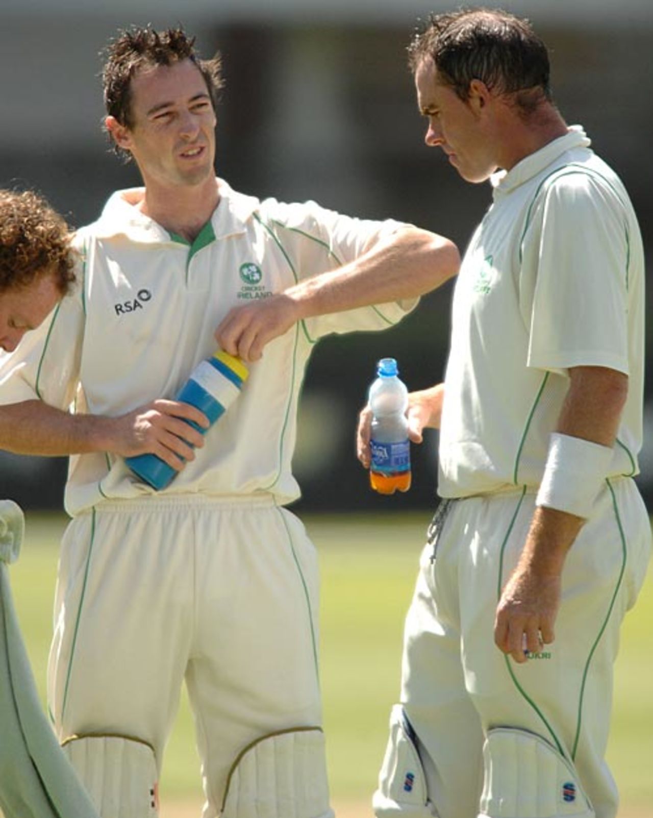 Alex Cusack and Trent Johnston added 141 for the sixth wicket, Ireland v Namibia, Intercontinental Cup 2007 final, Port Elizabeth, 2nd day, October 31, 2008
