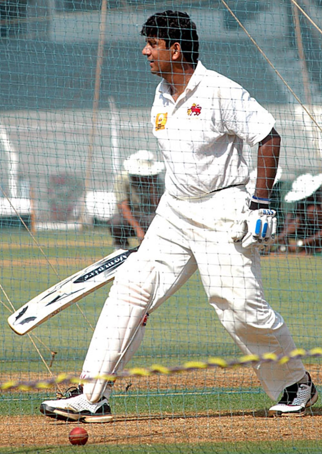 Sairaj Bahutule has a hit at the nets , Mumbai, November 2, 2008