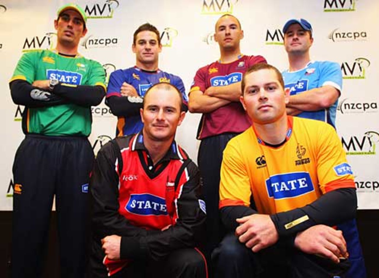 New Zealand Cricket launches a new domestic one-day strip, Auckland, November 6, 2008
