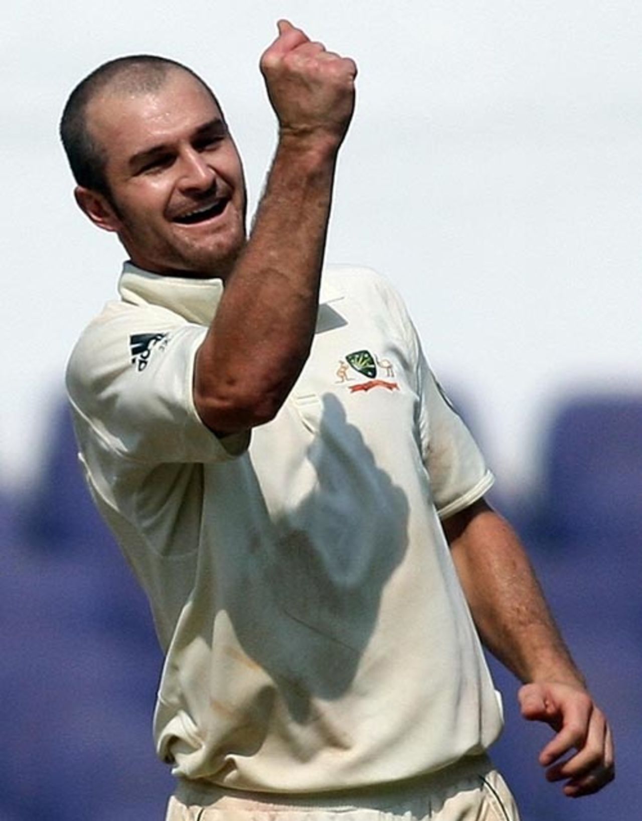 Jason Krejza was unplayable in the second session, India v Australia, 4th Test, Nagpur, 2nd day, November 7, 2008