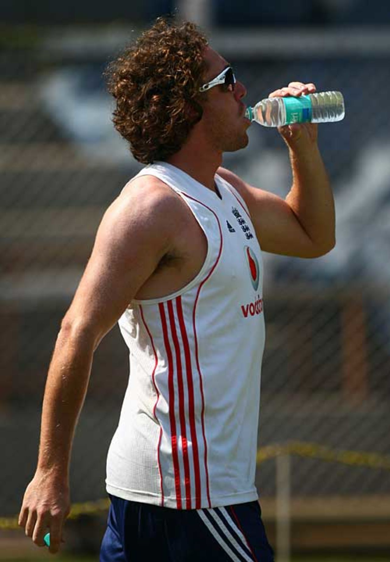 Ryan Sidebottom is still struggling to recover from his calf injury, Mumbai, November 7, 2008