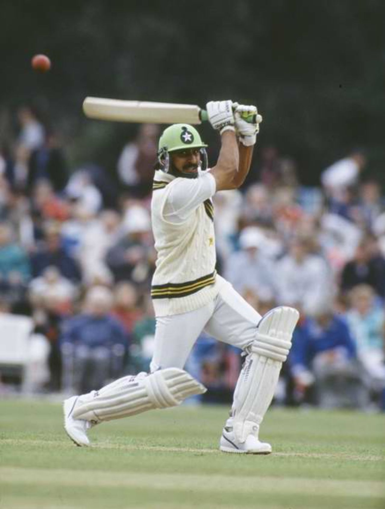 Ramiz Raja bats, Lavinia Duchess of Norfolk's XI v Pakistan, Arundel, 3rd May 1992