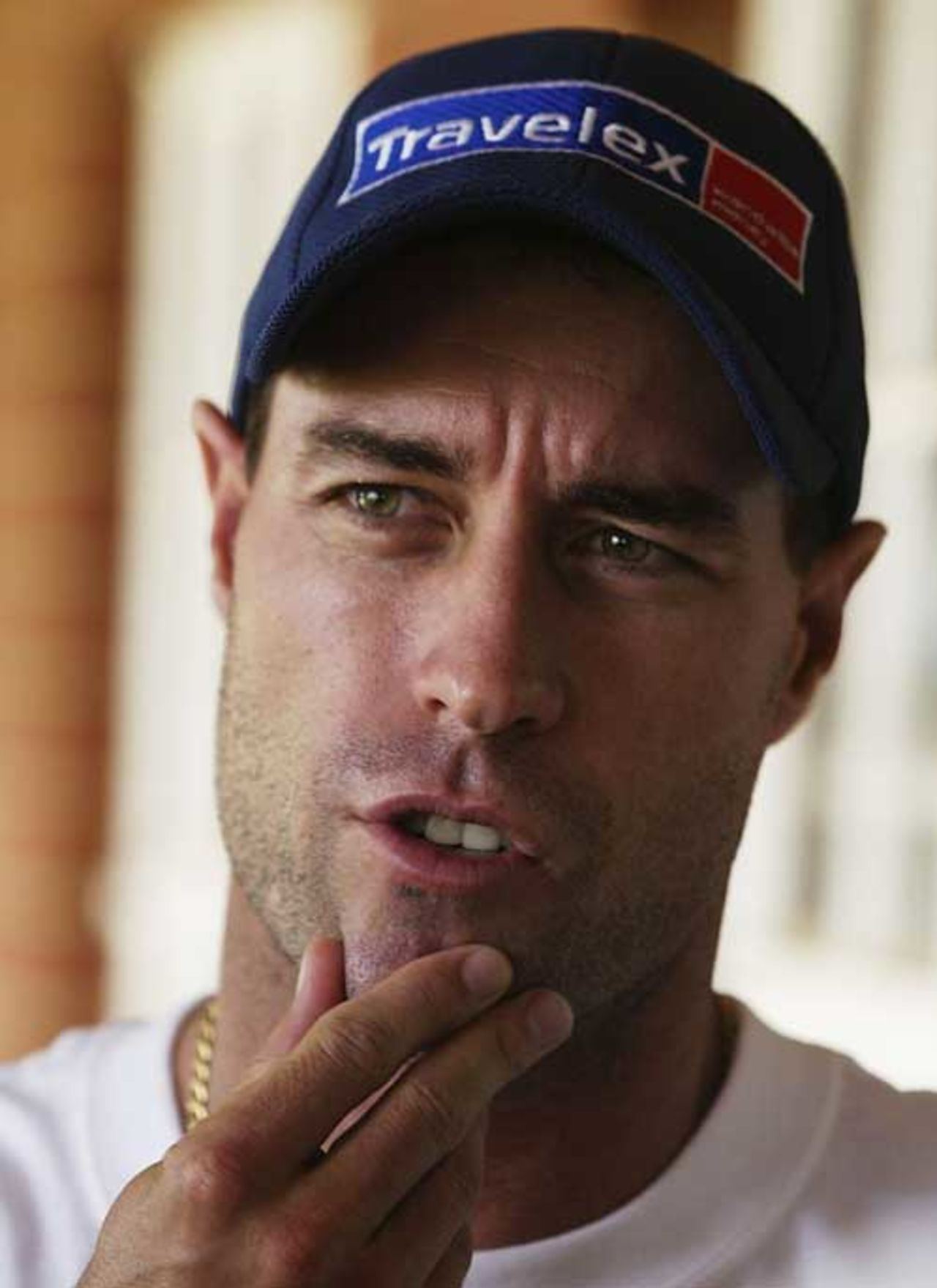 Michael Bevan close-up