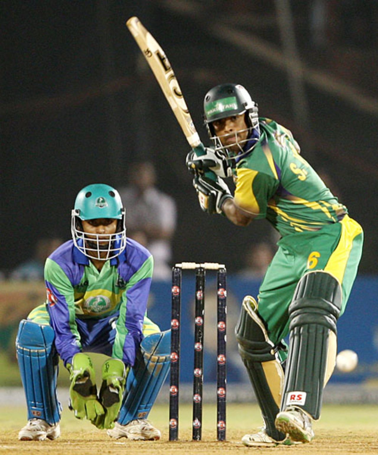 Shahid Yousuf top scored for Lahore with 51, Hyderabad Heroes v Lahore Badshahs, ICL 2nd final, Ahmedabad, November 15, 2008