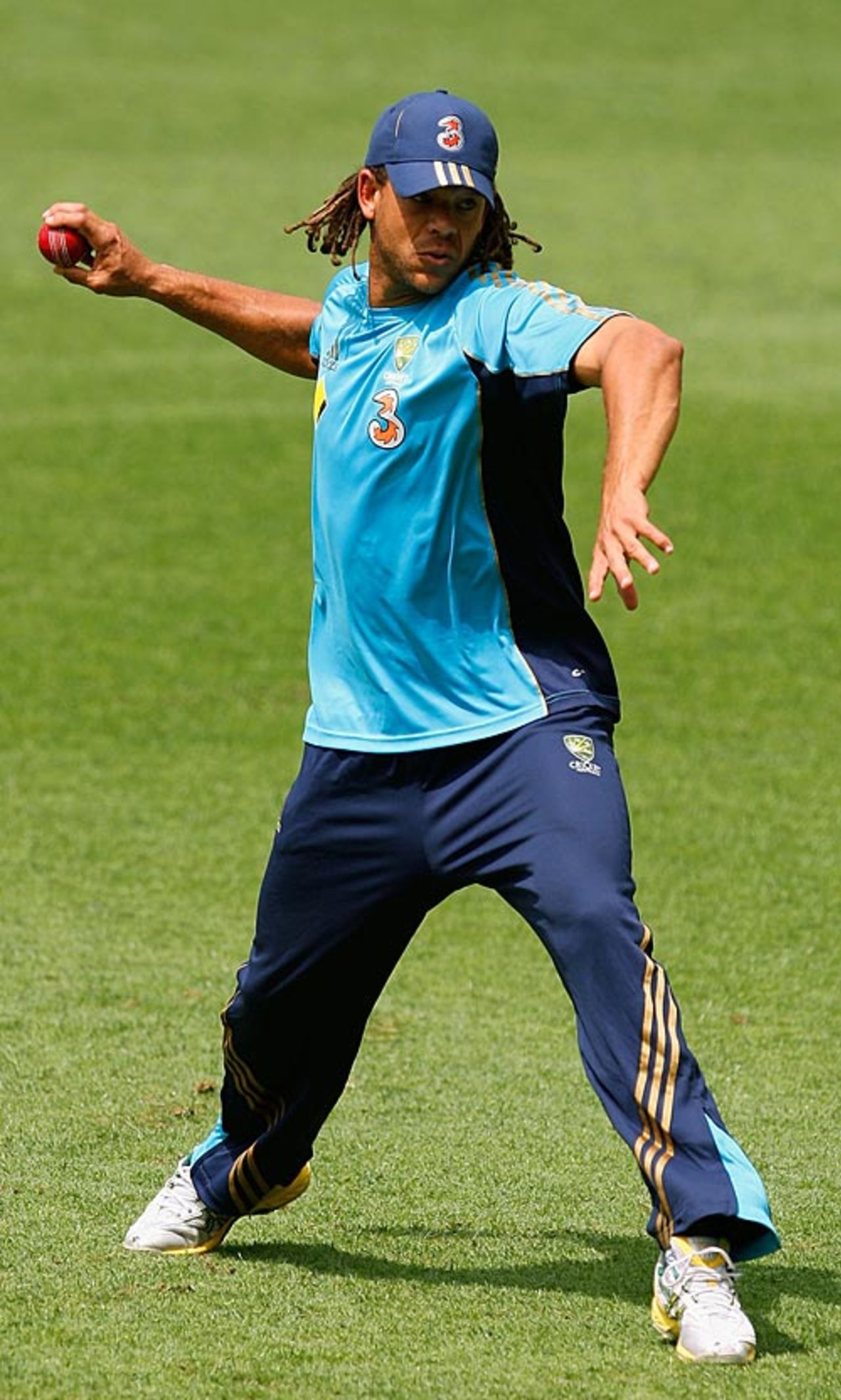Andrew Symonds during training, Brisbane, November 19, 2008