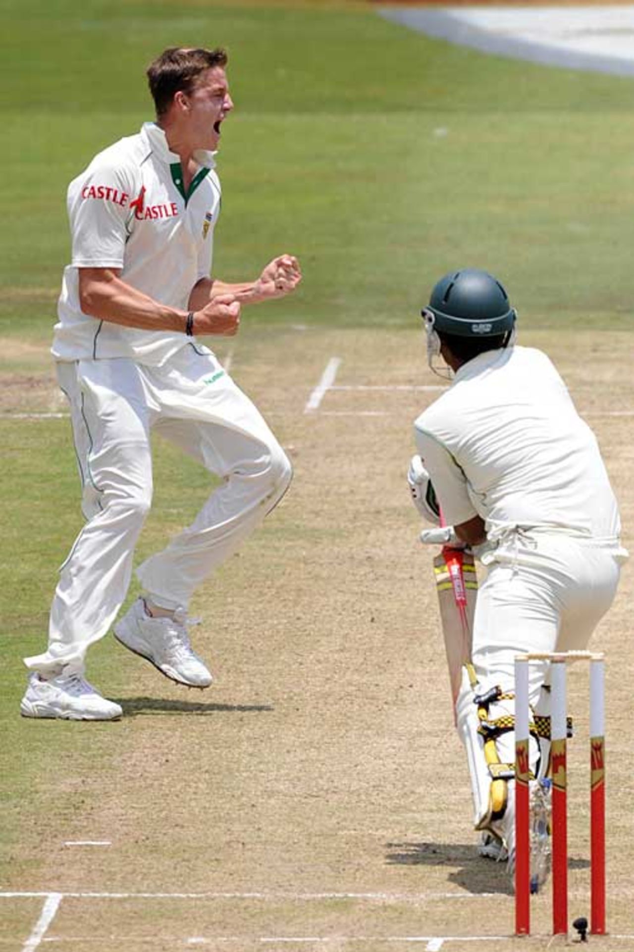 Morne Morkel has Tamim Iqbal caught behind, South Africa v Bangladesh, 2nd Test, Centurion, 1st day, November 26, 2008