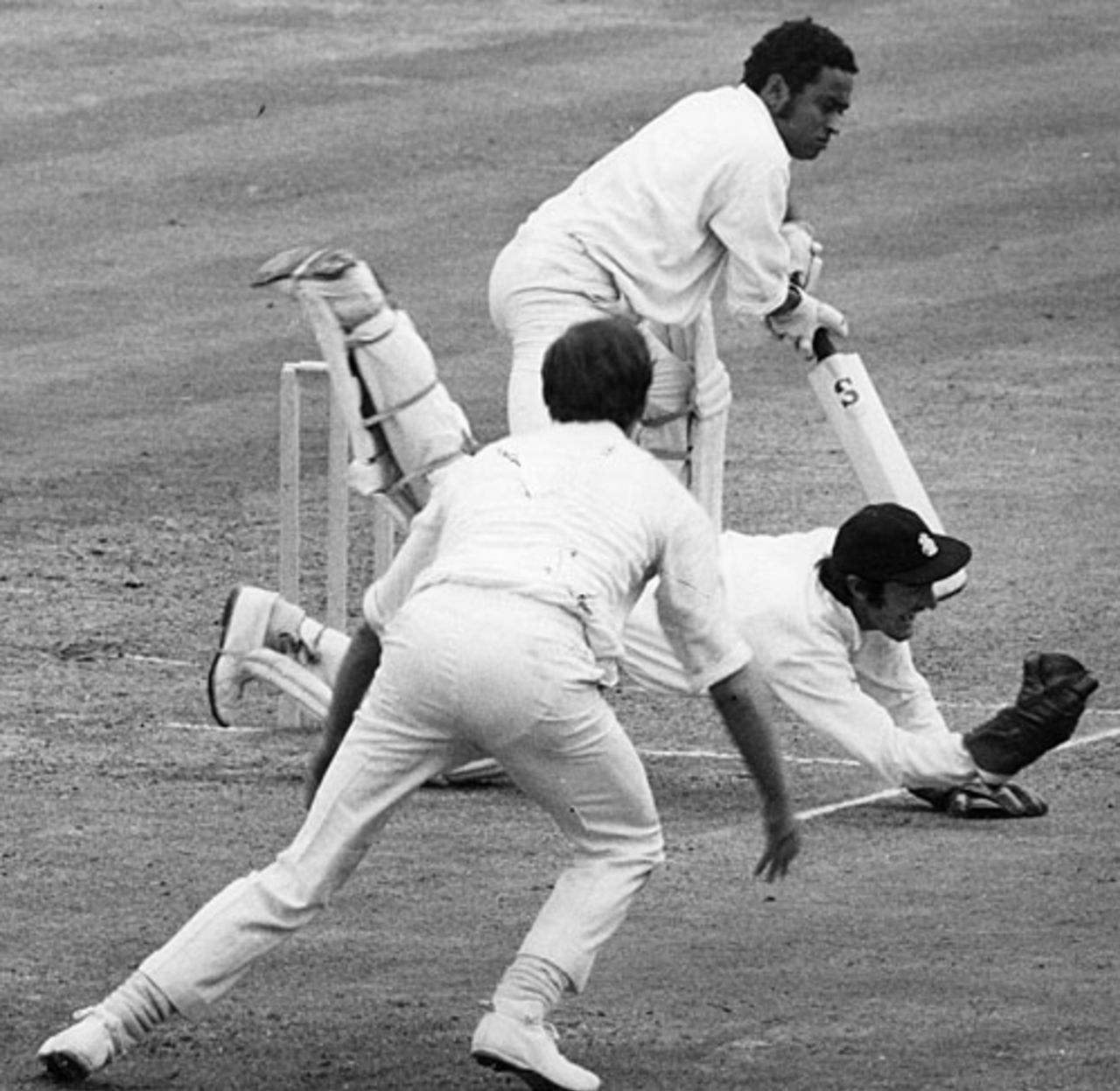 Dilip Sardesai is caught by Alan Knott, England v India, 3rd Test, The Oval, 5th day, August 24, 1971