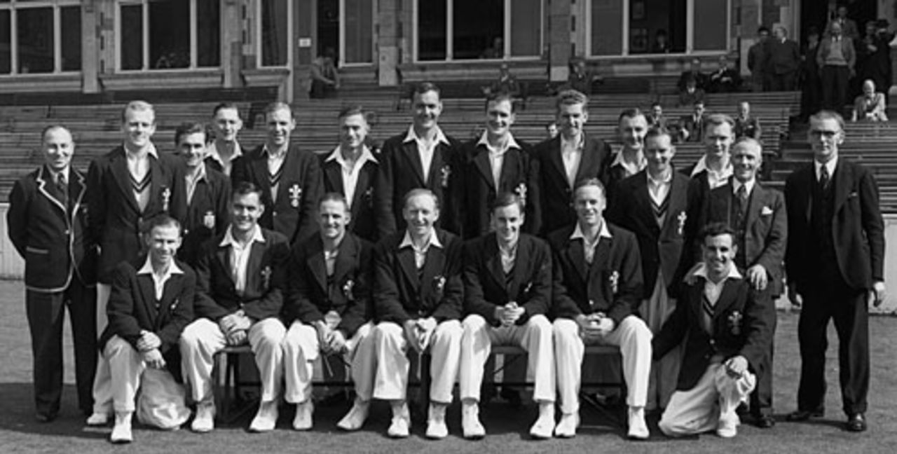 Surrey, the 1952 County champions - the first of seven successive season titles, The Oval, August 25, 1952
