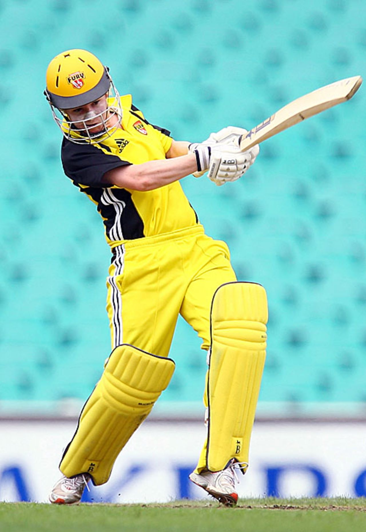 Renee Chappell drives firmly, New South Wales Women v Western Australia Women, Women's National Cricket League, Sydney, December 6, 2008