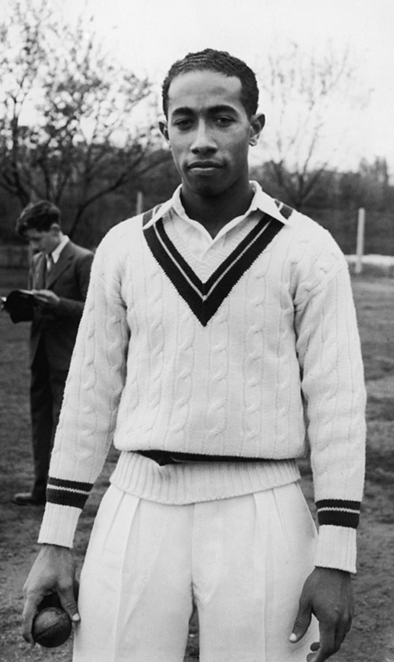 Alf Valentine on West Indies' tour of England, 1950