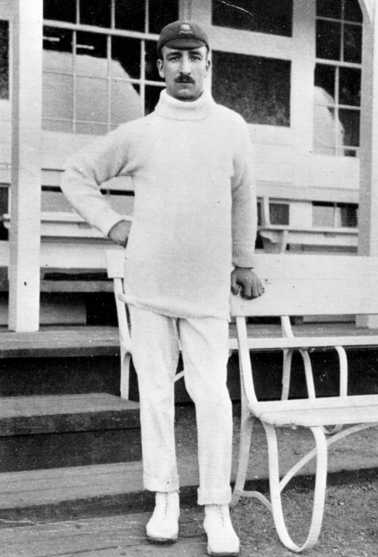 Essex batsman John Freeman, circa 1910