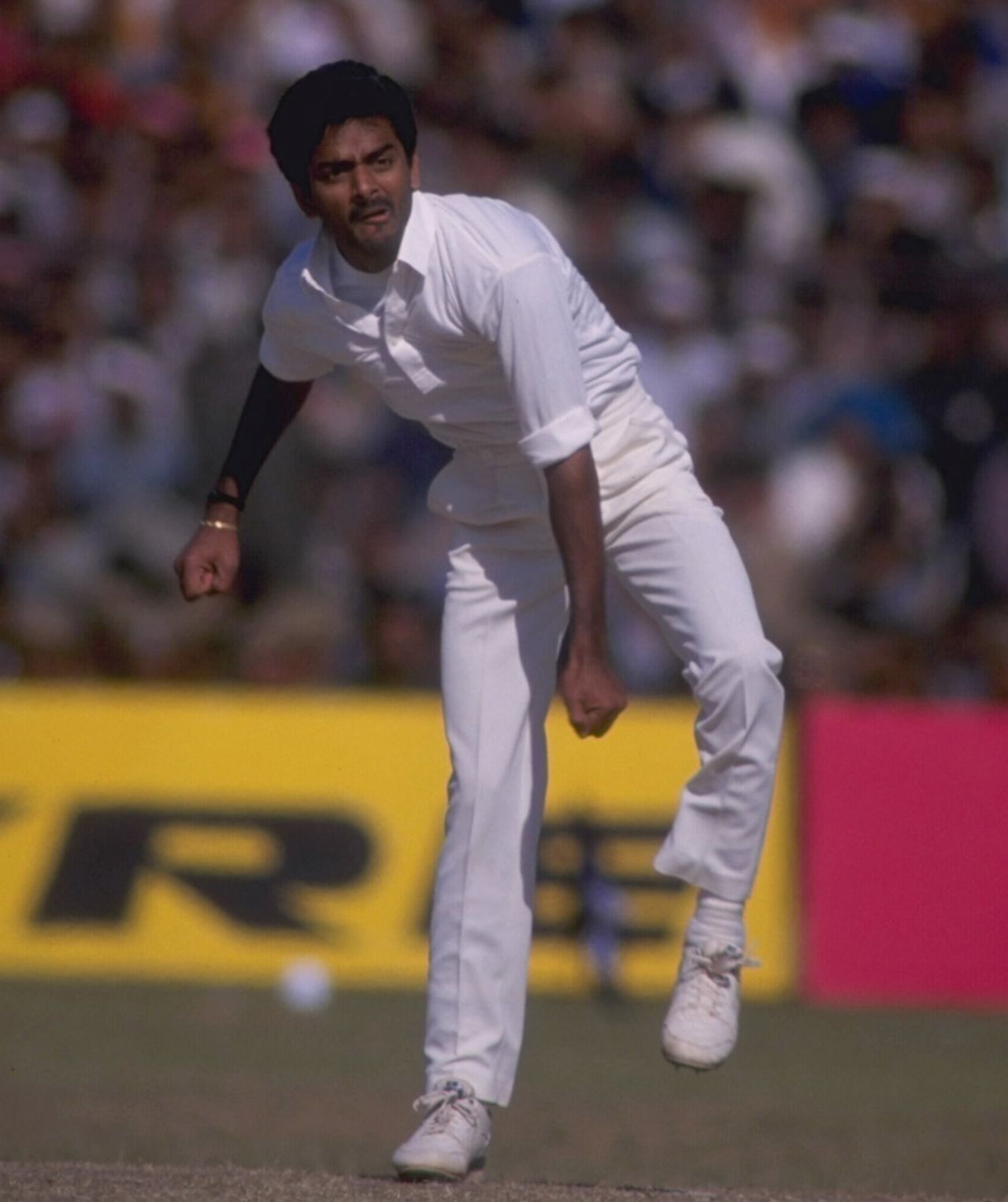 Venkatapathy Raju, India v England, 3rd Test, Mumbai, February 20, 1993