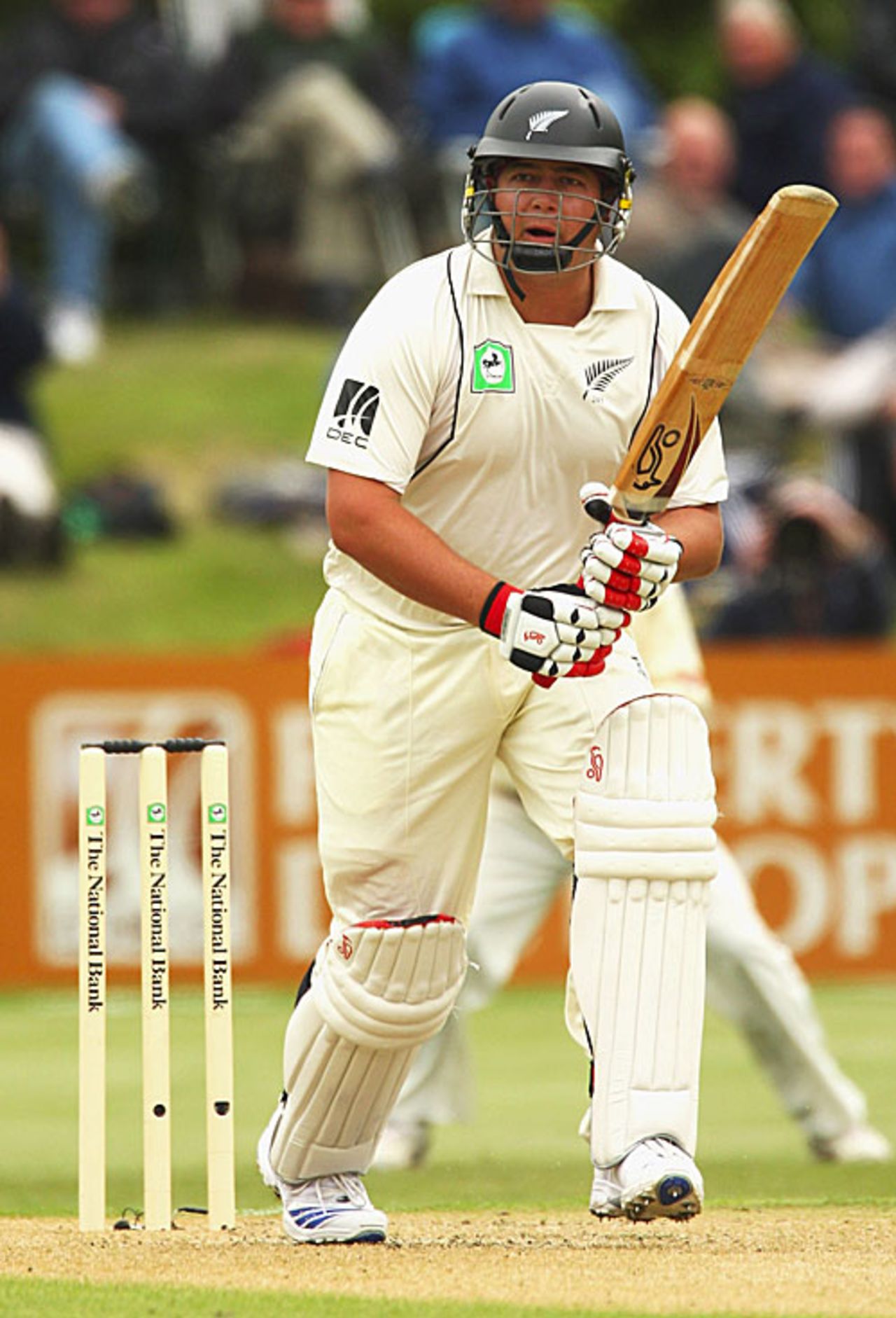 Jesse Ryder tucks one away to the on side, New Zealand v West Indies, 1st Test, Dunedin, 3rd day, December 13, 2008