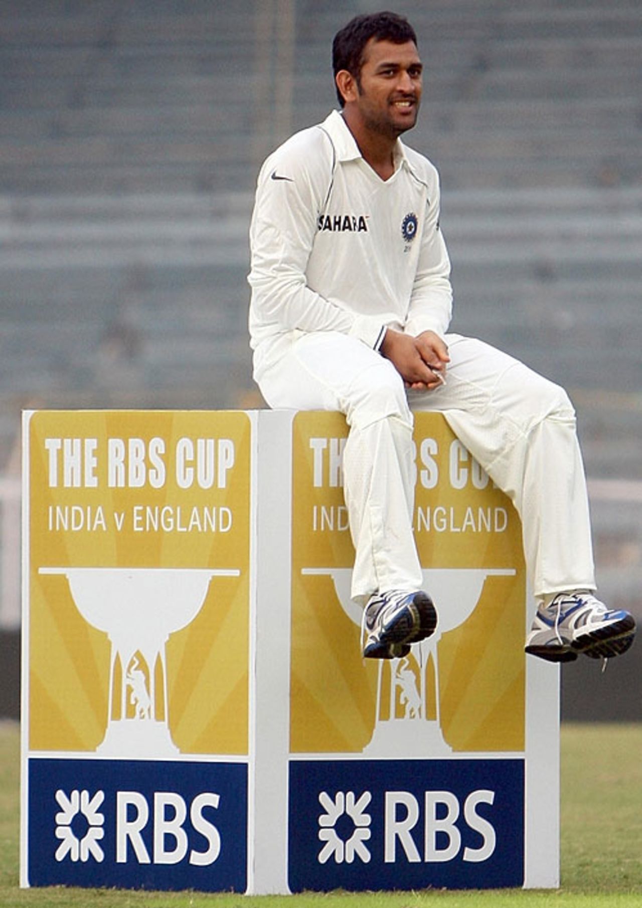 The trophy is not a distant dream for Mahendra Singh Dhoni, India v England, 1st Test, Chennai, 5th day, December 15, 2008