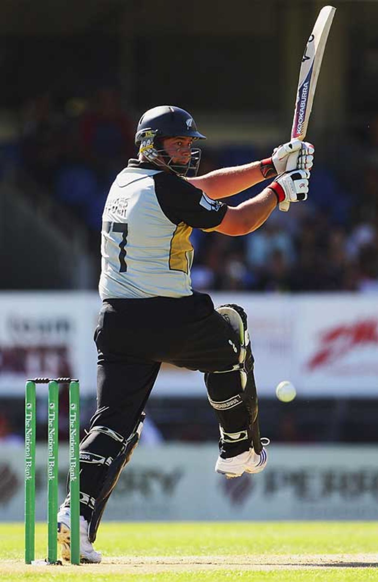 Jesse Ryder frees his arms, New Zealand v West Indies, 1st Twenty20, Auckland, December 26, 2008