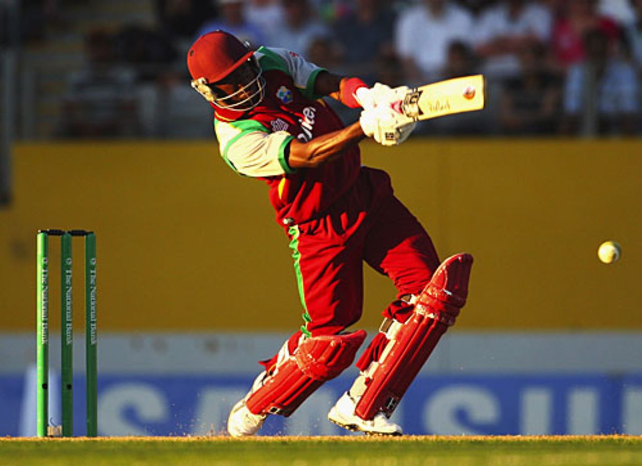 Jerome Taylor hit 11 off 11 balls, New Zealand v West Indies, 1st Twenty20, Auckland, December 26, 2008