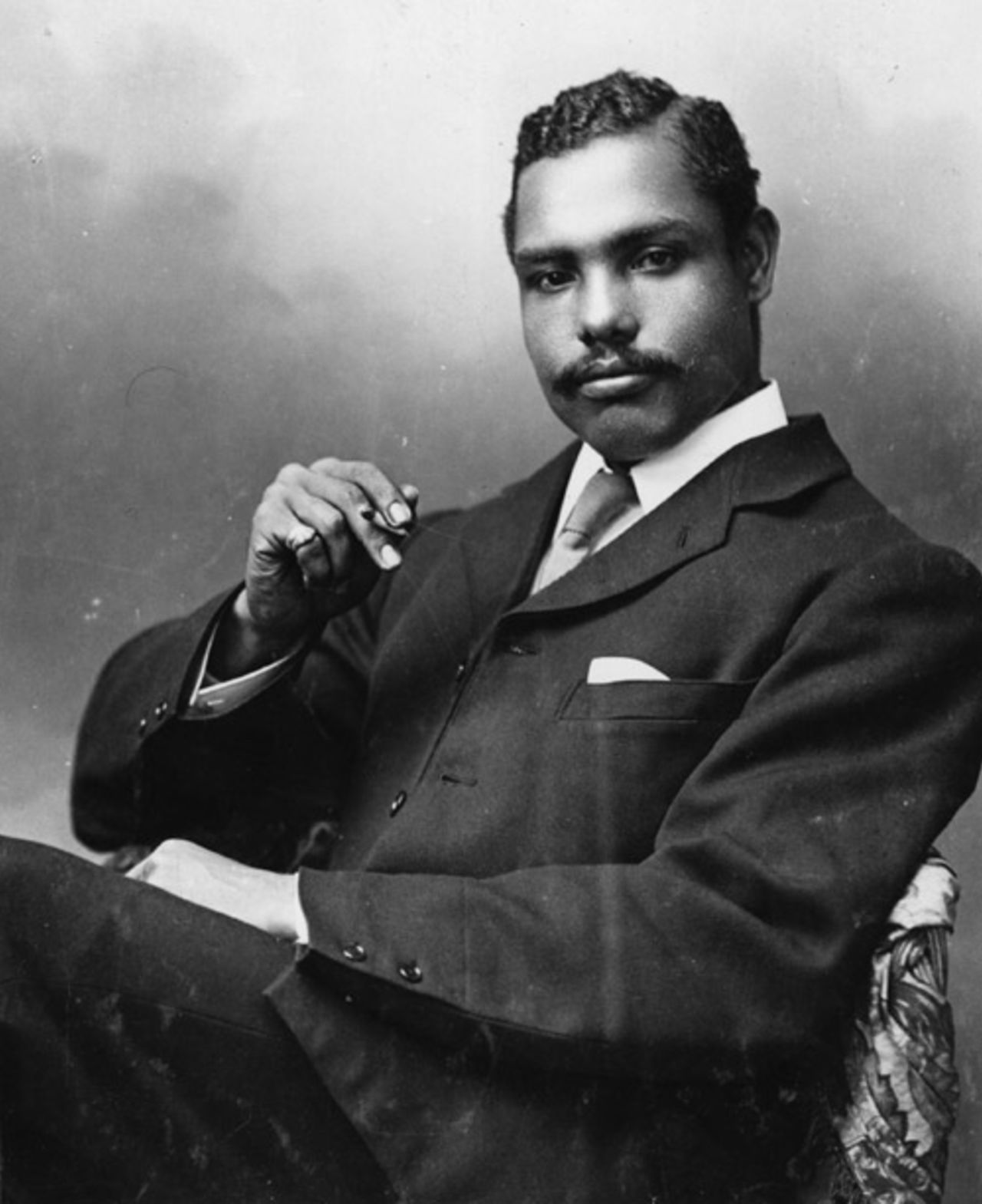 West Indies cricketer Tommie Burton, 1910