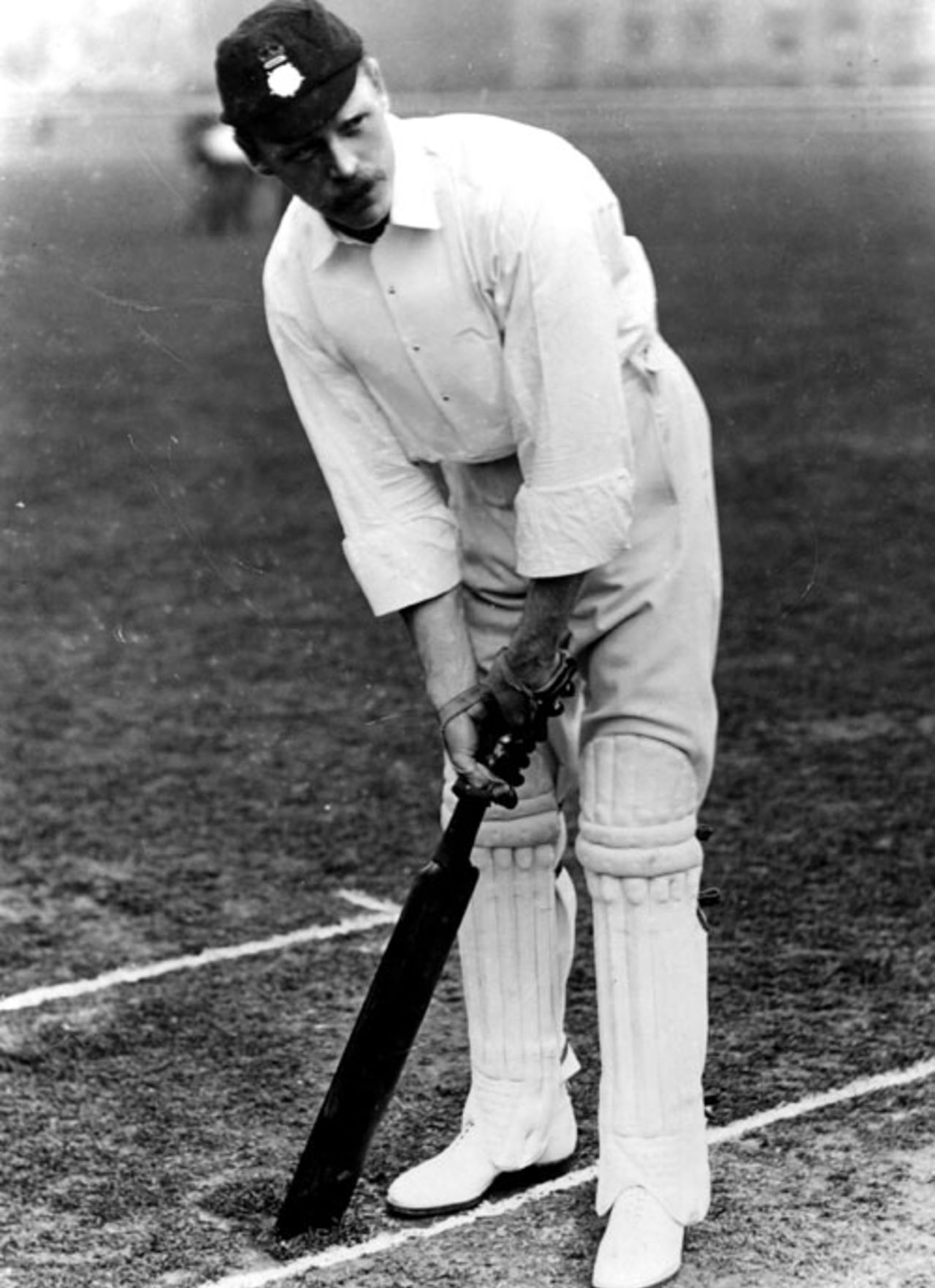 England and Hampshire batsman Teddy Wynyard, 1910