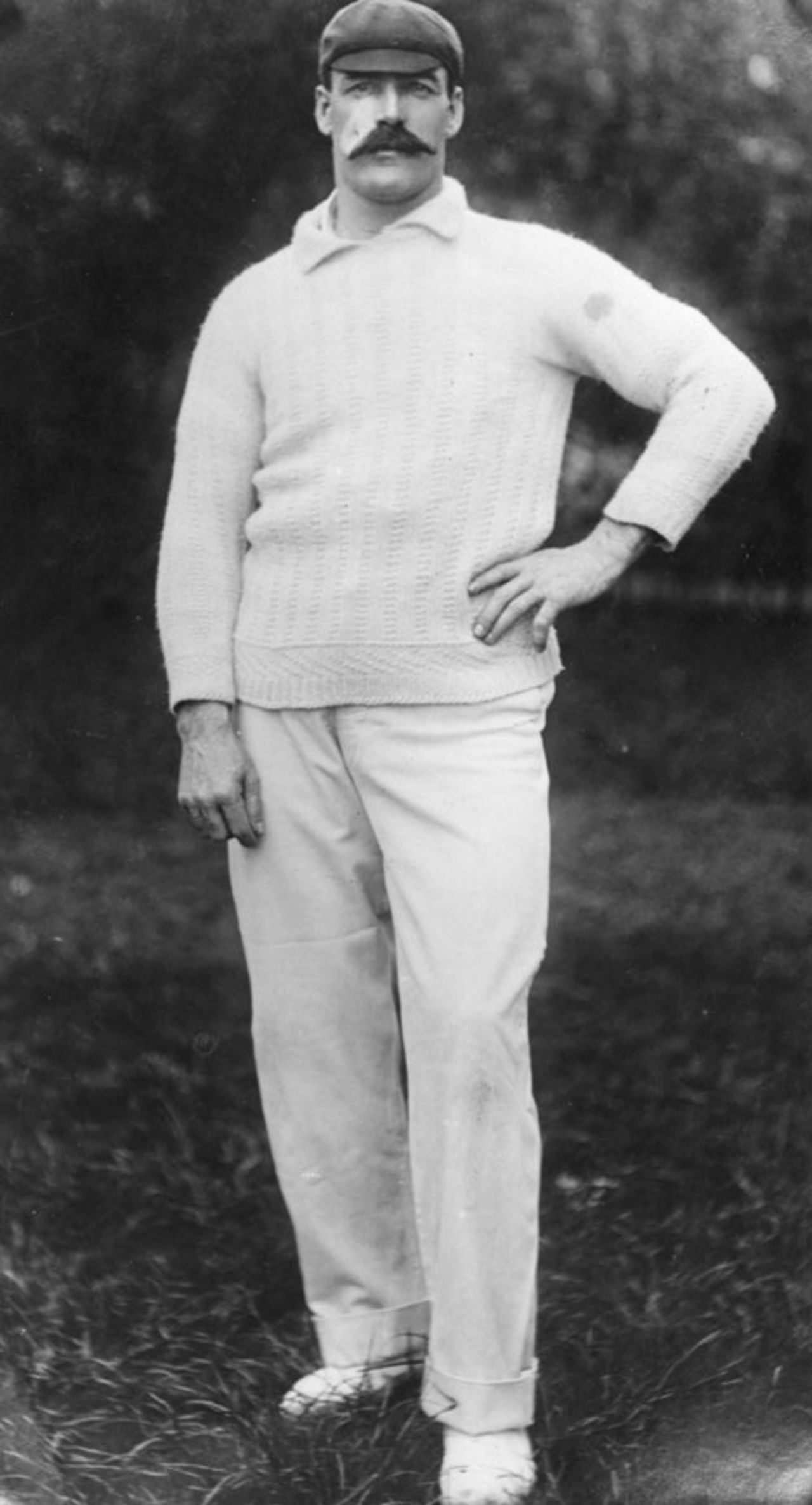 England and Nottinghamshire cricket Arthur Jones, 1905