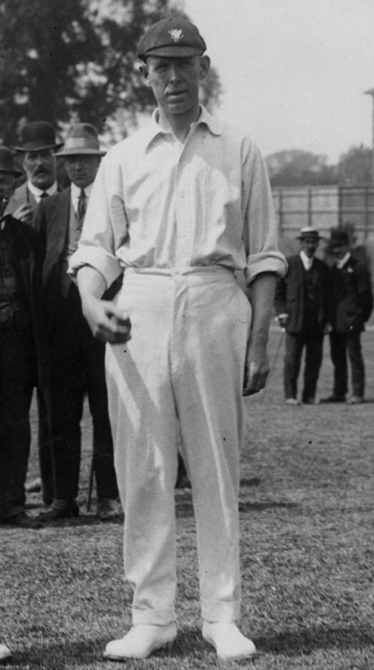 Somerset cricketer Harry Chidgey, 1905