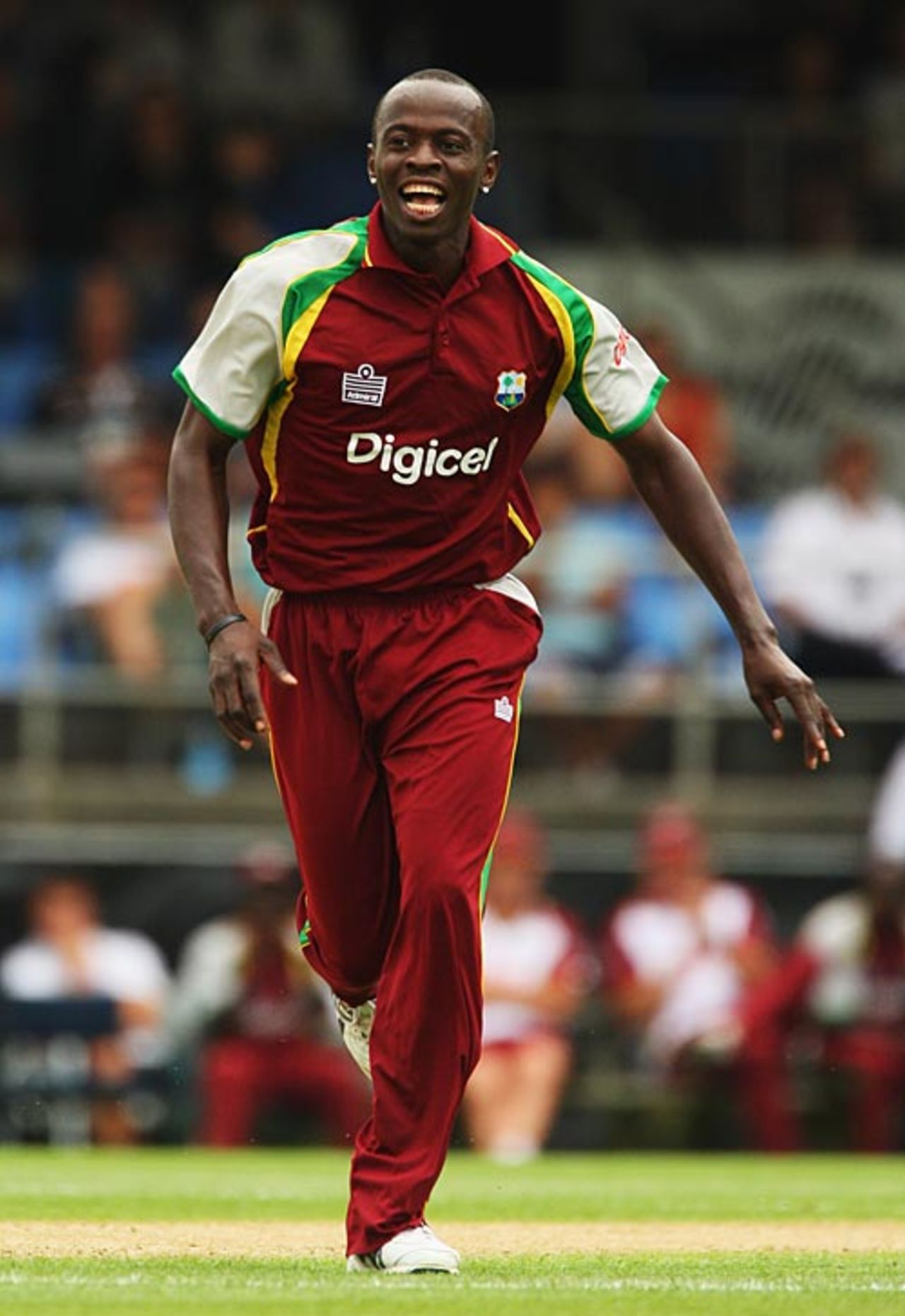 Lionel Baker finished with 2 for 29, New Zealand v West Indies, 4th ODI, Auckland, January 10, 2009