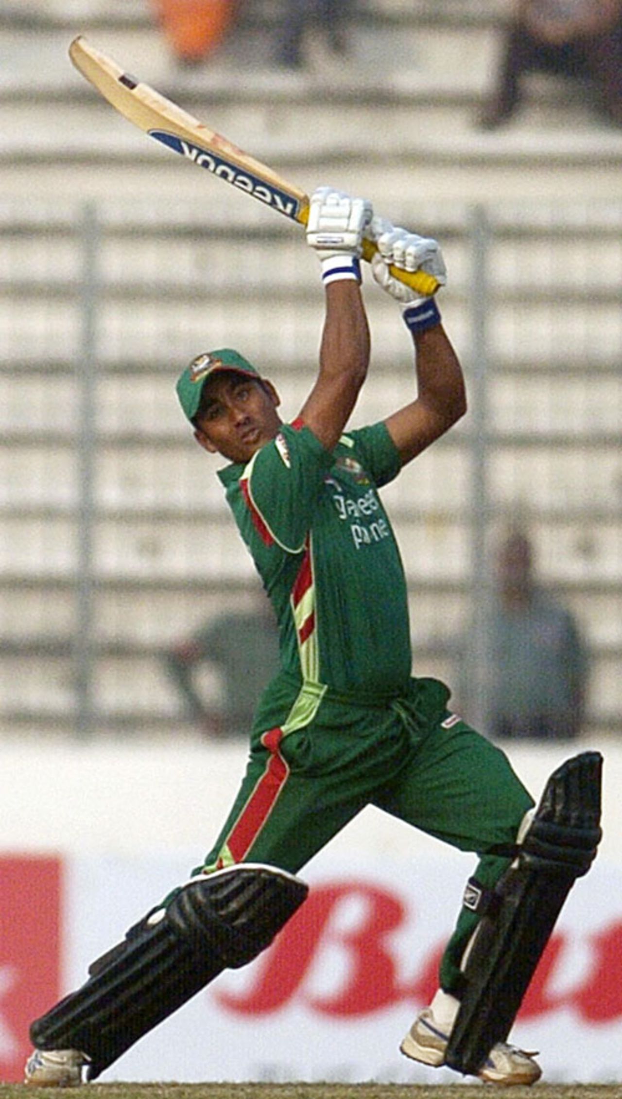 Mohammad Ashraful cuts loose, Bangladesh v Sri Lanka, Bangladesh Tri-Series, Dhaka, January 14, 2009