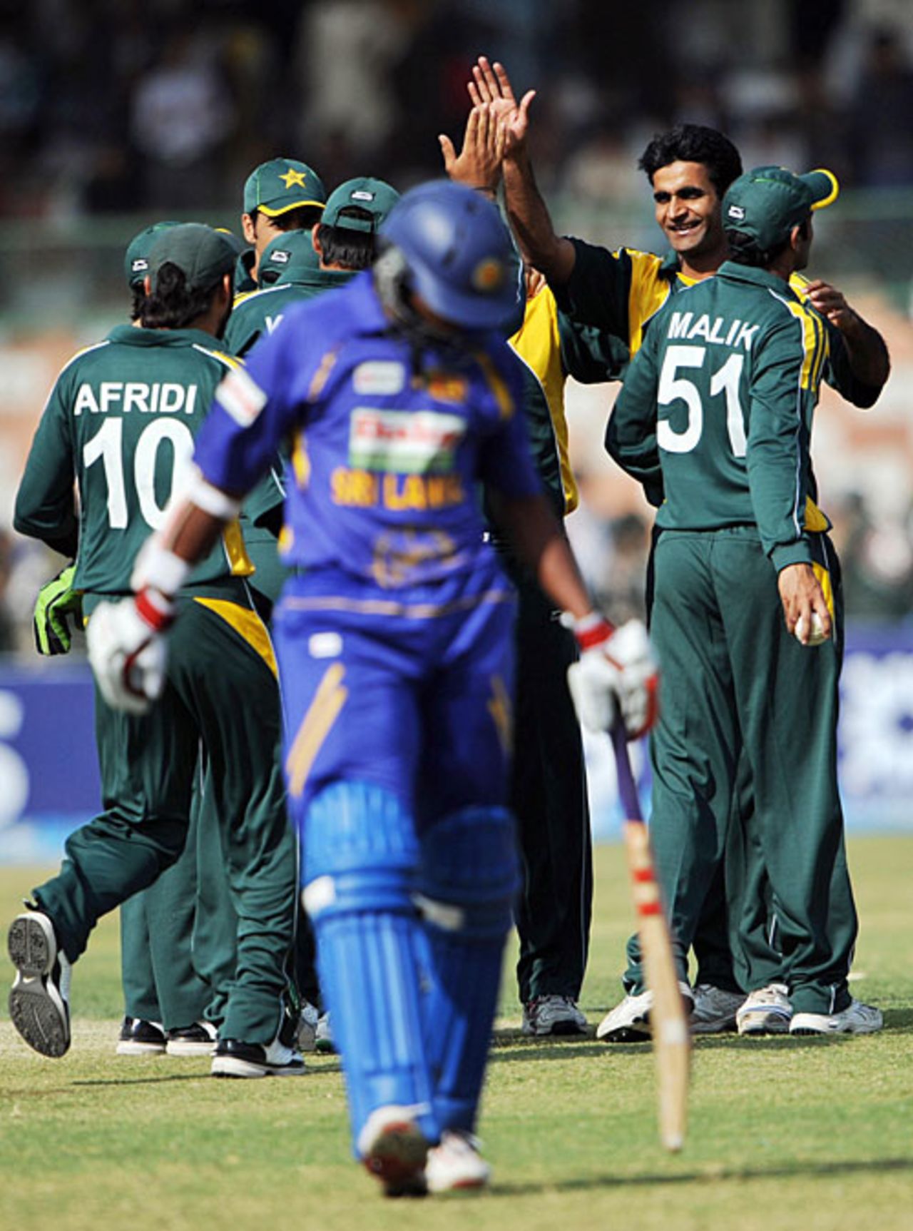 Iftikhar Anjum took a career-best 4 for 42, Pakistan v Sri Lanka, 1st ODI, Karachi, January 20, 2009