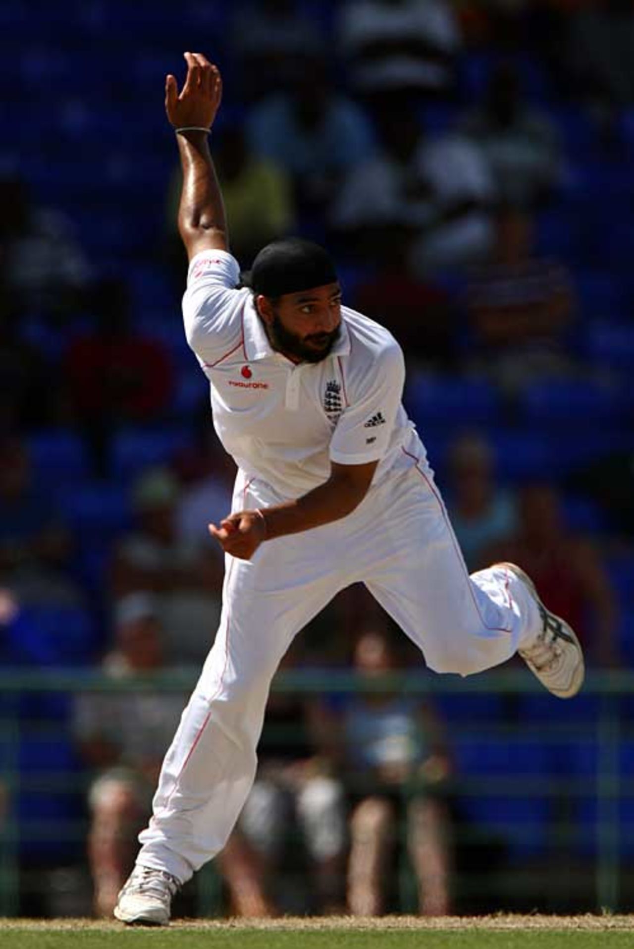 Monty Panesar picked up an early wicket in his bid to retain a Test place, St Kitts Invitational XI v England XI, Warner Park, January 26, 209