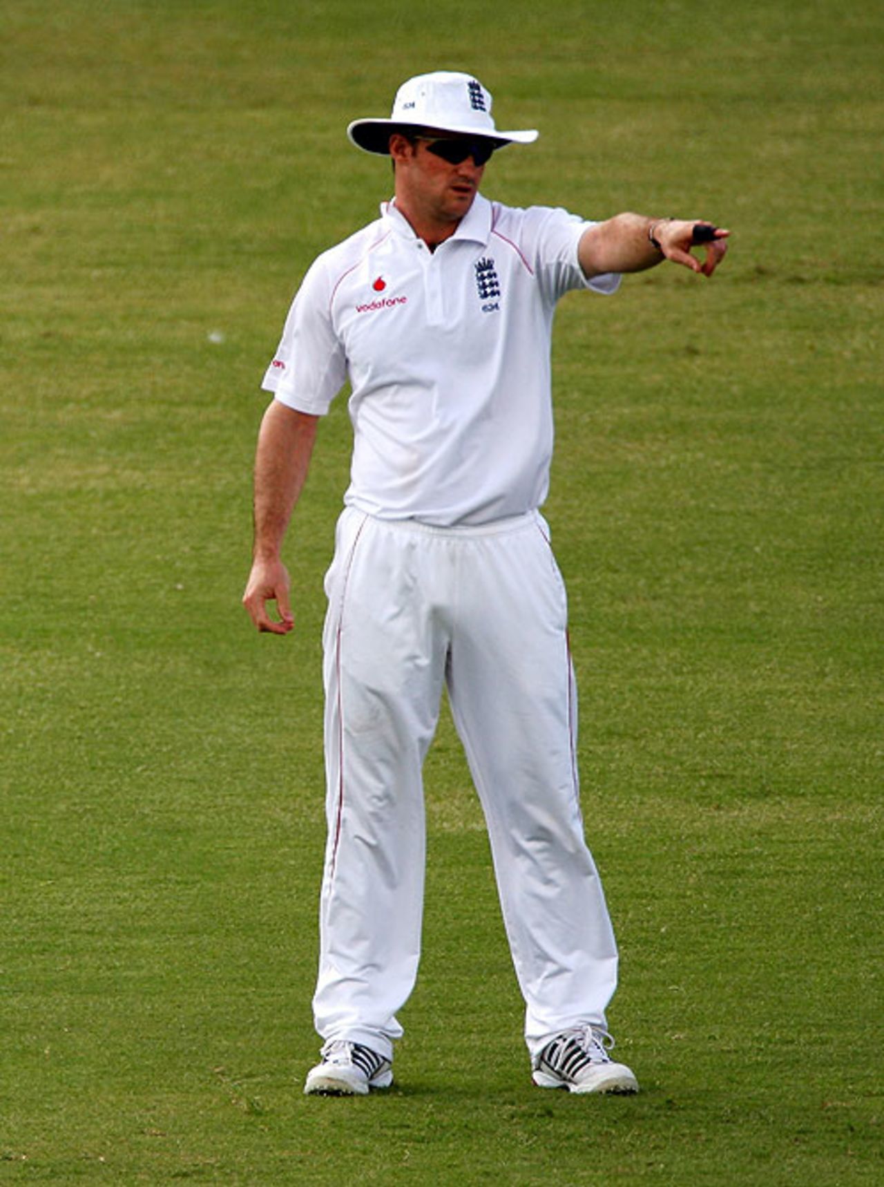 Andrew Strauss calls the shots in the field, St Kitts Invitational XI v England XI, Warner Park, January 26, 209