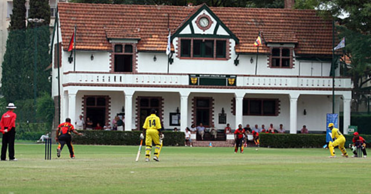 The pavilion of the Belgrano Athletic Club, Papua New Guinea v Uganda, World Cricket League, Buenos Aires, January 27, 2009