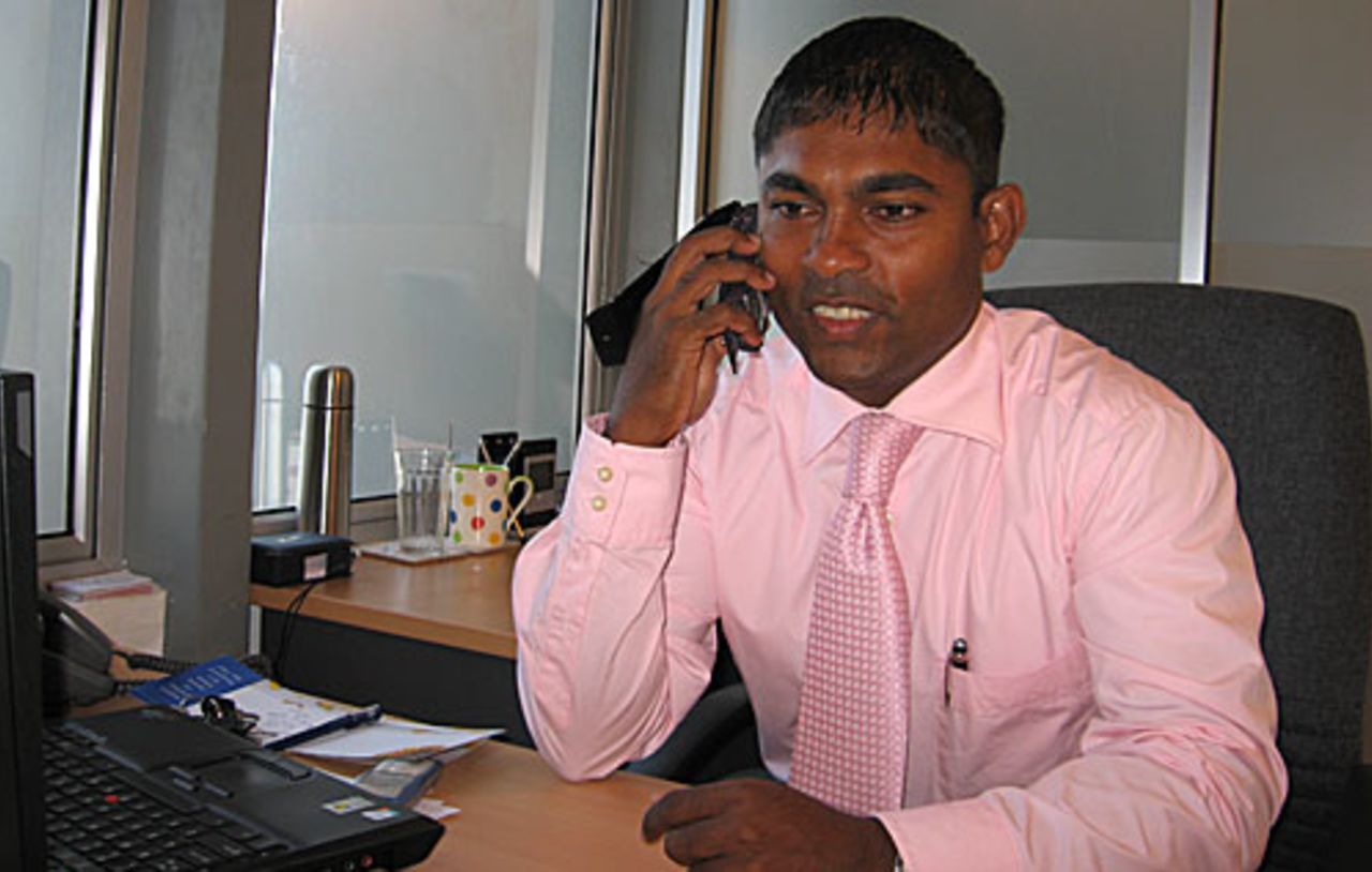 Romesh Kaluwitharana in his role as an executive for Sri Lanka tourism, Colombo, February 5, 2009