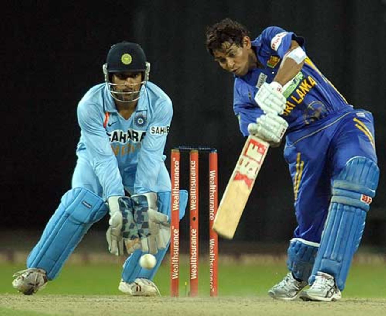 Tillakaratne Dilshan's 67 bolstered Sri Lanka, Sri Lanka v India, Only T20 International, Colombo, February 10, 2009