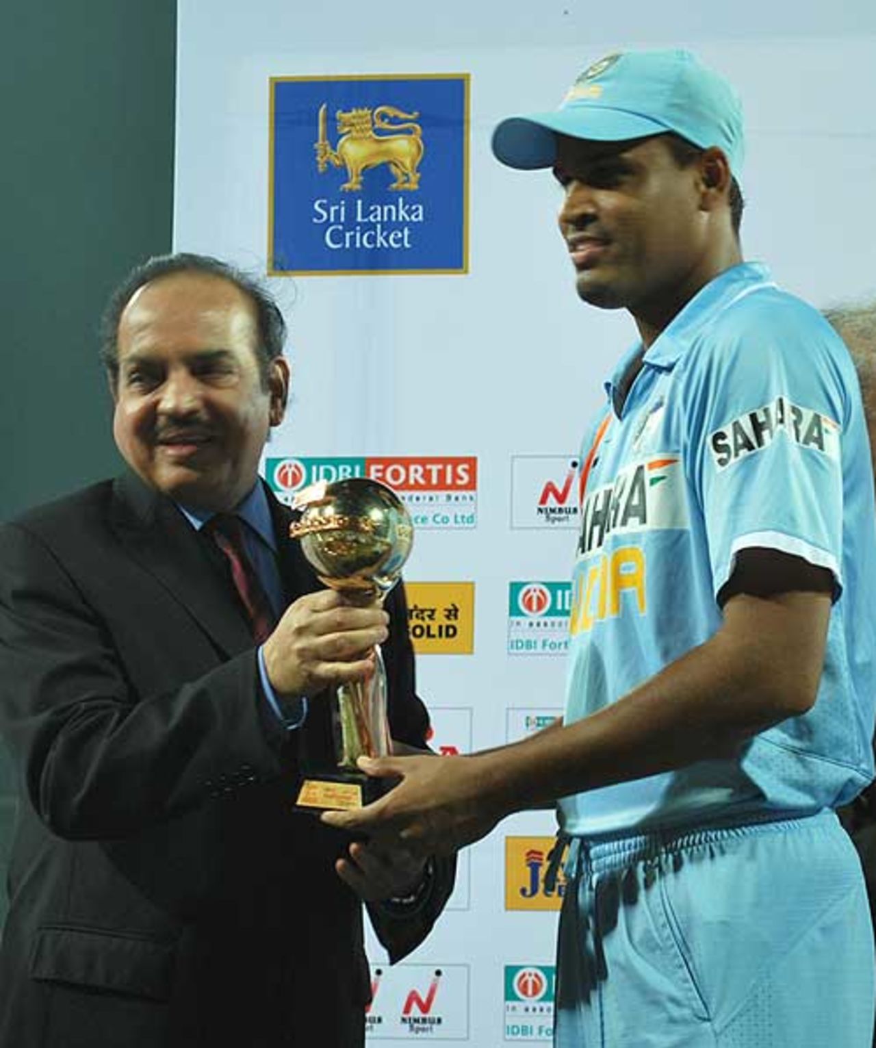 Yusuf Pathan was Man of the Match, Sri Lanka v India, Only T20 International, Colombo, February 10, 2009