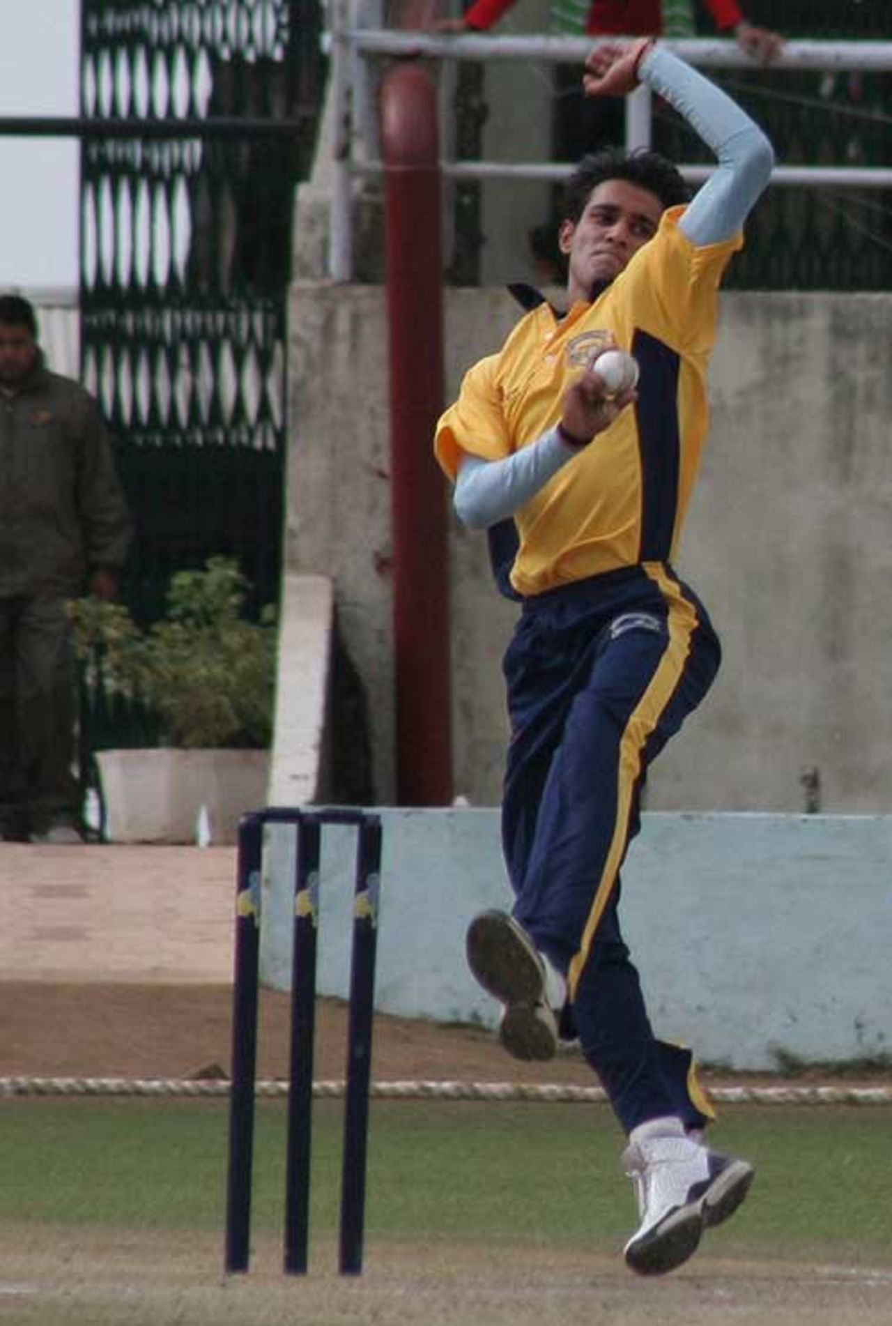 Siddarth Kaul took six against Himachal Pradesh, Himachal Pradesh v Punjab, Ranji one-dayers, Dharamsala, February 23, 2009
