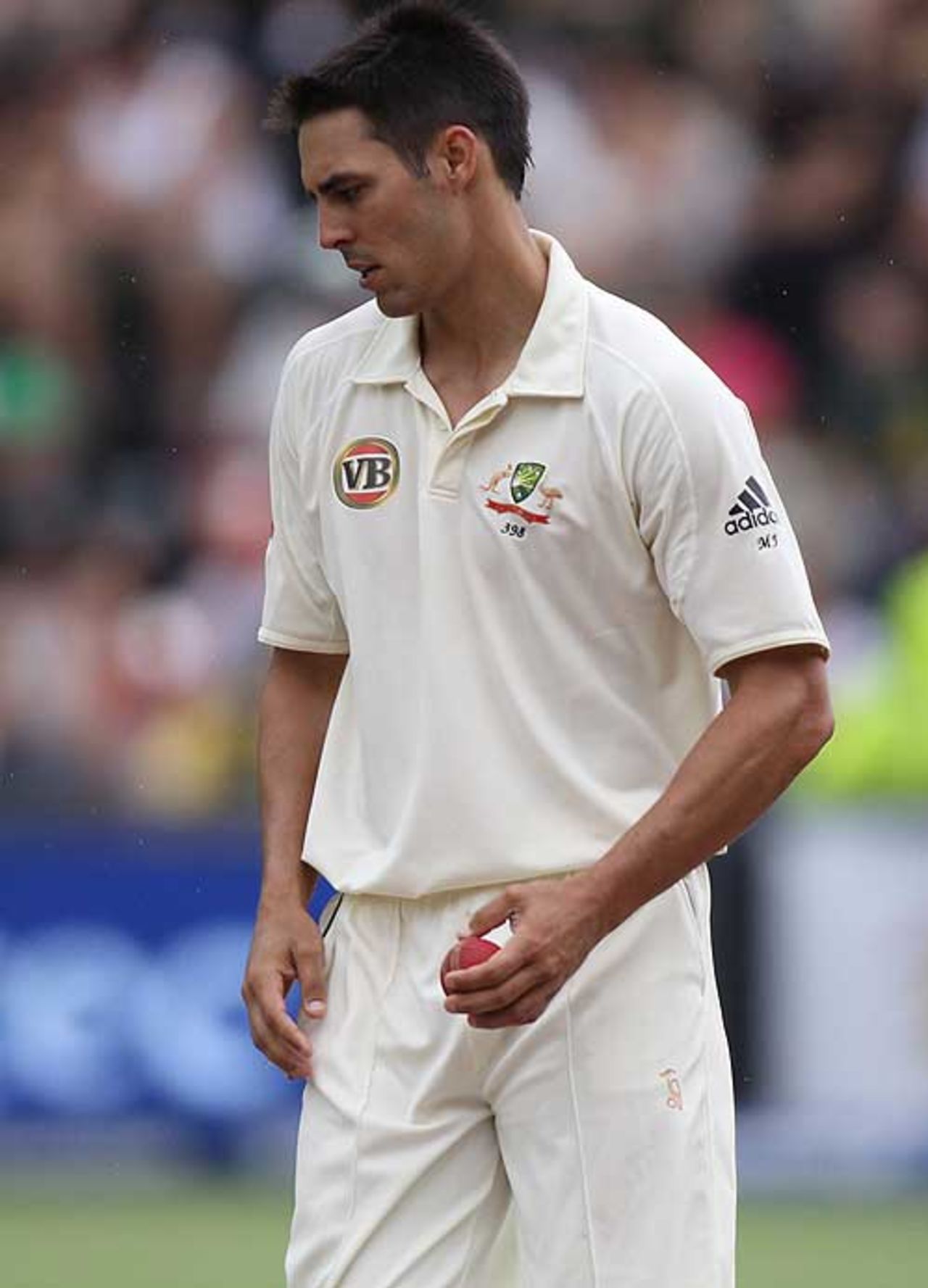 Mitchell Johnson proved a thorn in South Africa's side, South Africa v Australia, 1st Test, Johannesburg, 3rd day, February 28, 2009