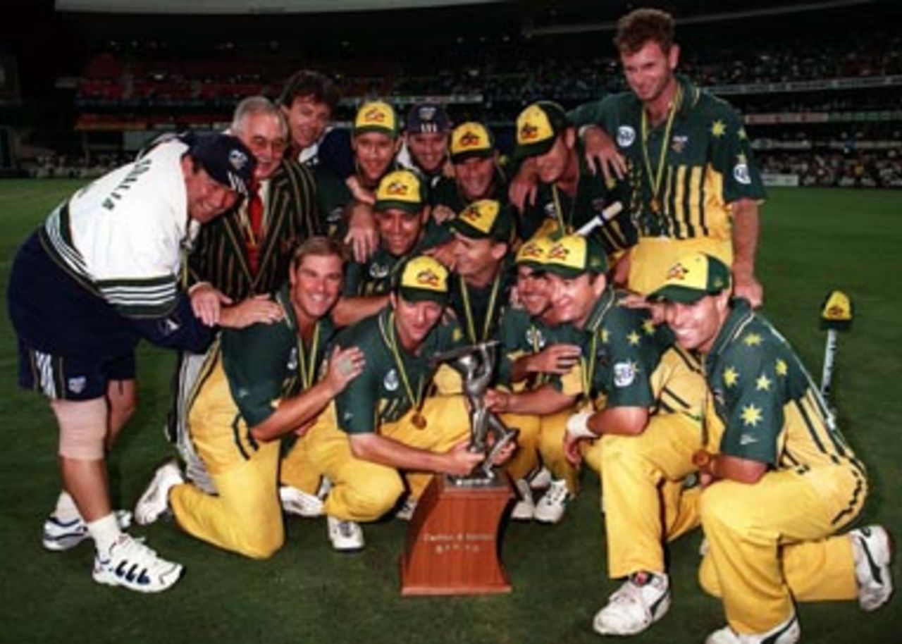 Australia New Zealand South Africa Carlton and United Series 1997-98 Dec 4 Australia New Zealand South Africa Carlton and United Series 1997-98 Dec 4