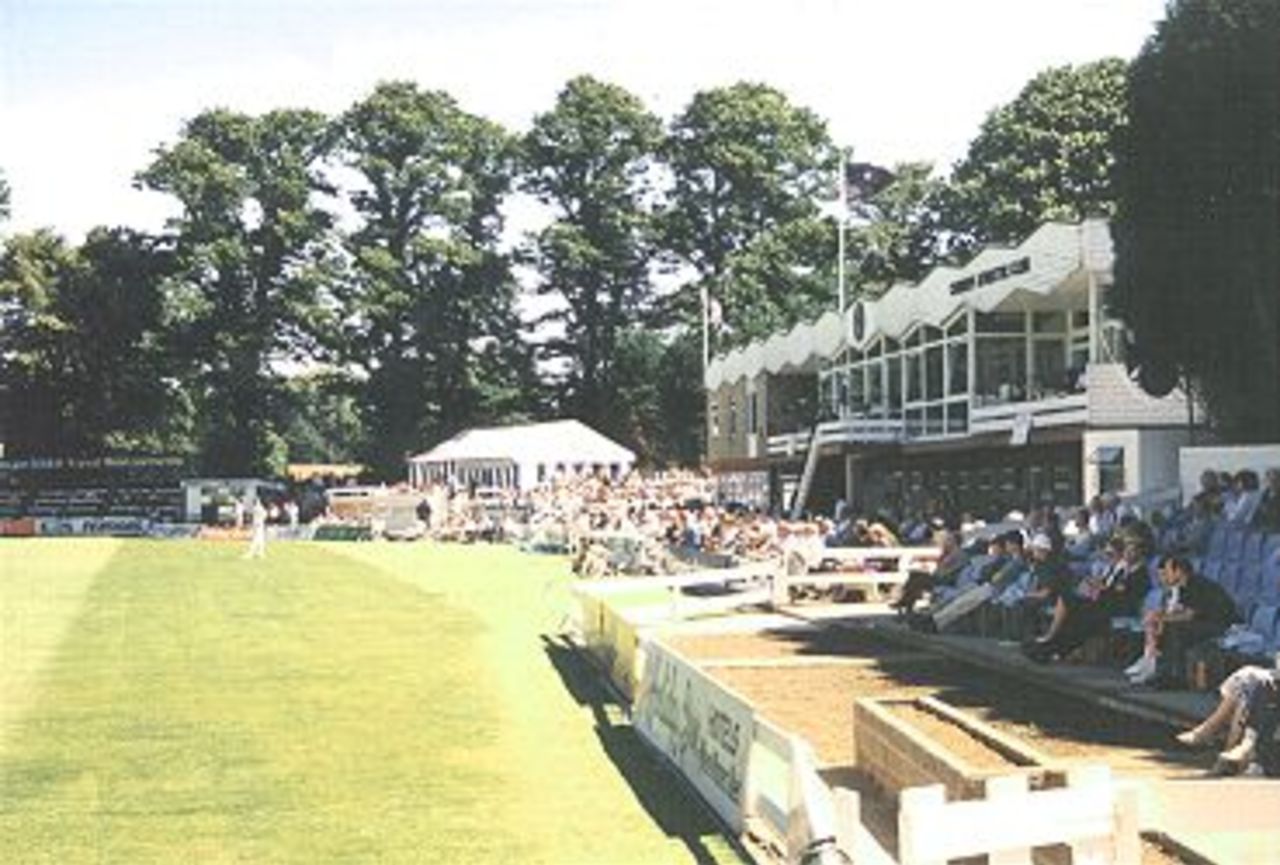 Sophia Gardens, Cardiff - a view of the pavilion in 1995