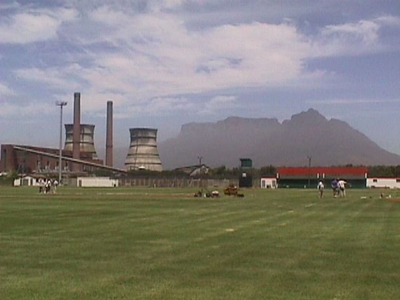 The Langa CC ground , Cape Town , venue of the West Indies v Western Province match being played on Jan 9, '99.