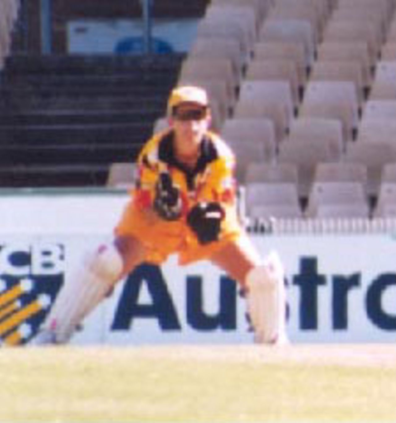 Michelle Cobb keeping. NSW v Western Australia, National Womens League final, SCG, 18 December 1999