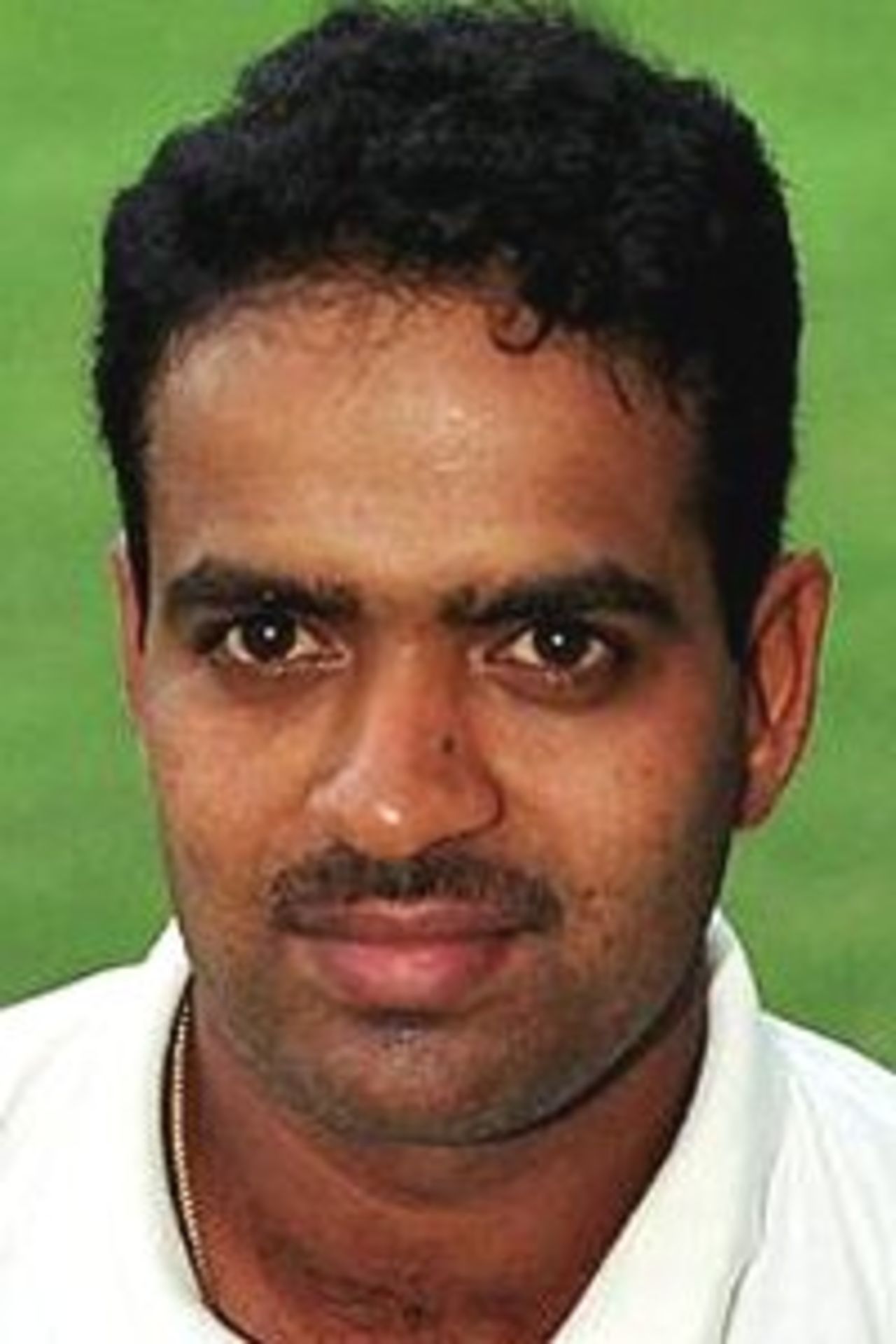 10 Jan 2000: Sunil Joshi of India ahead of the Carlton and United One Day International between India and Pakistan at The Gabba, Brisbane, Australia.